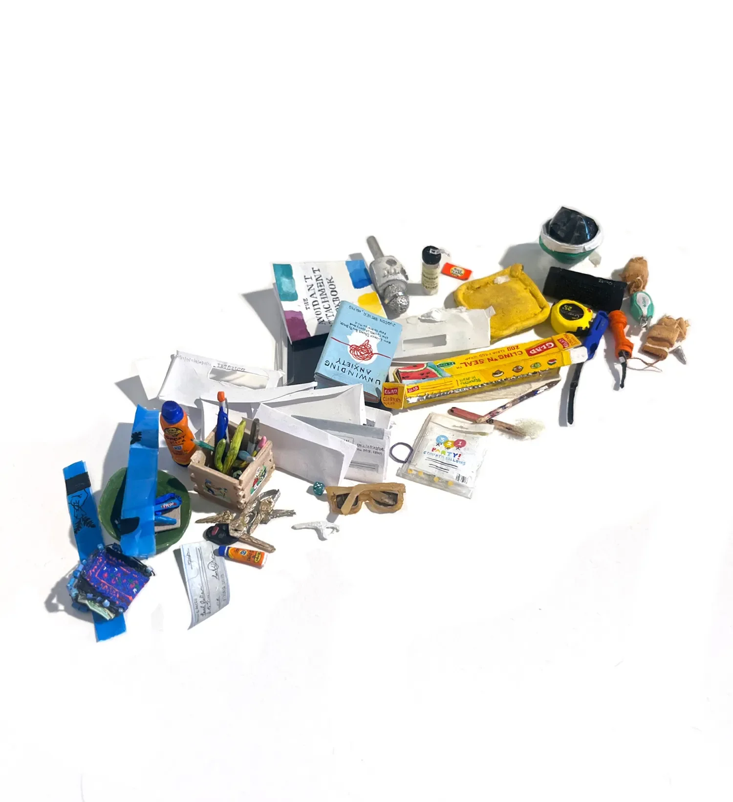 Rachel Grobstein Rachel Grobstein is a painter and sculptor based in Philadelphia. She employs a radical scale shift and handmade detail to invite close scrutiny of often overlooked parts of everyday life. Her work investigates artifacts, souvenirs, 