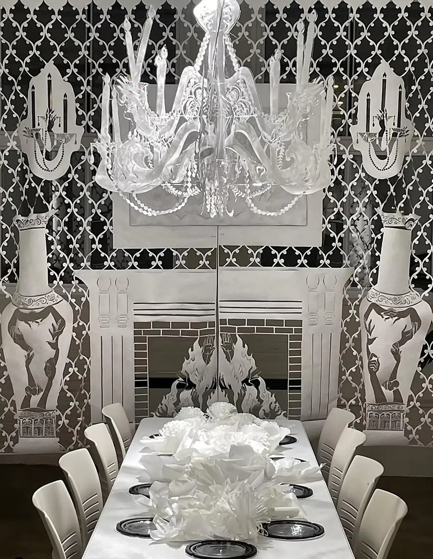 Voyo Woo Voyo Woo is a Chinese American multidisciplinary artist based in New Jersey. Woo’s work spans paper cutting, installation, biofeedback technology, sound, and participatory ritual. Her work has been presented at the Montclair Art Museum, Katz