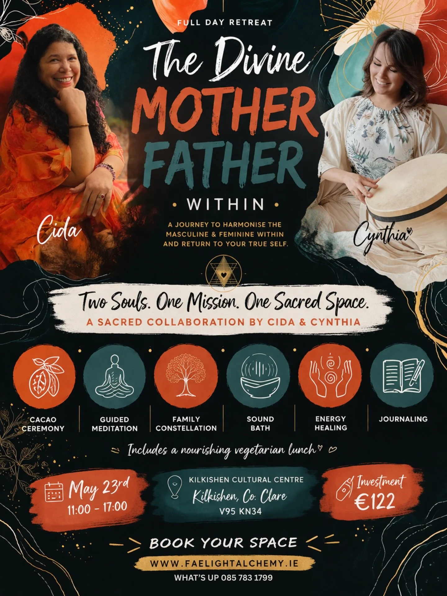 🧡 THE DIVINE MOTHER &bull; FATHER WITHIN 💙

Within each of us lives both the Mother and the Father energy&hellip;
And often, the way we relate to ourselves, to love, to life &mdash; is shaped by the wounds we carry from these dynamics.

This is a j