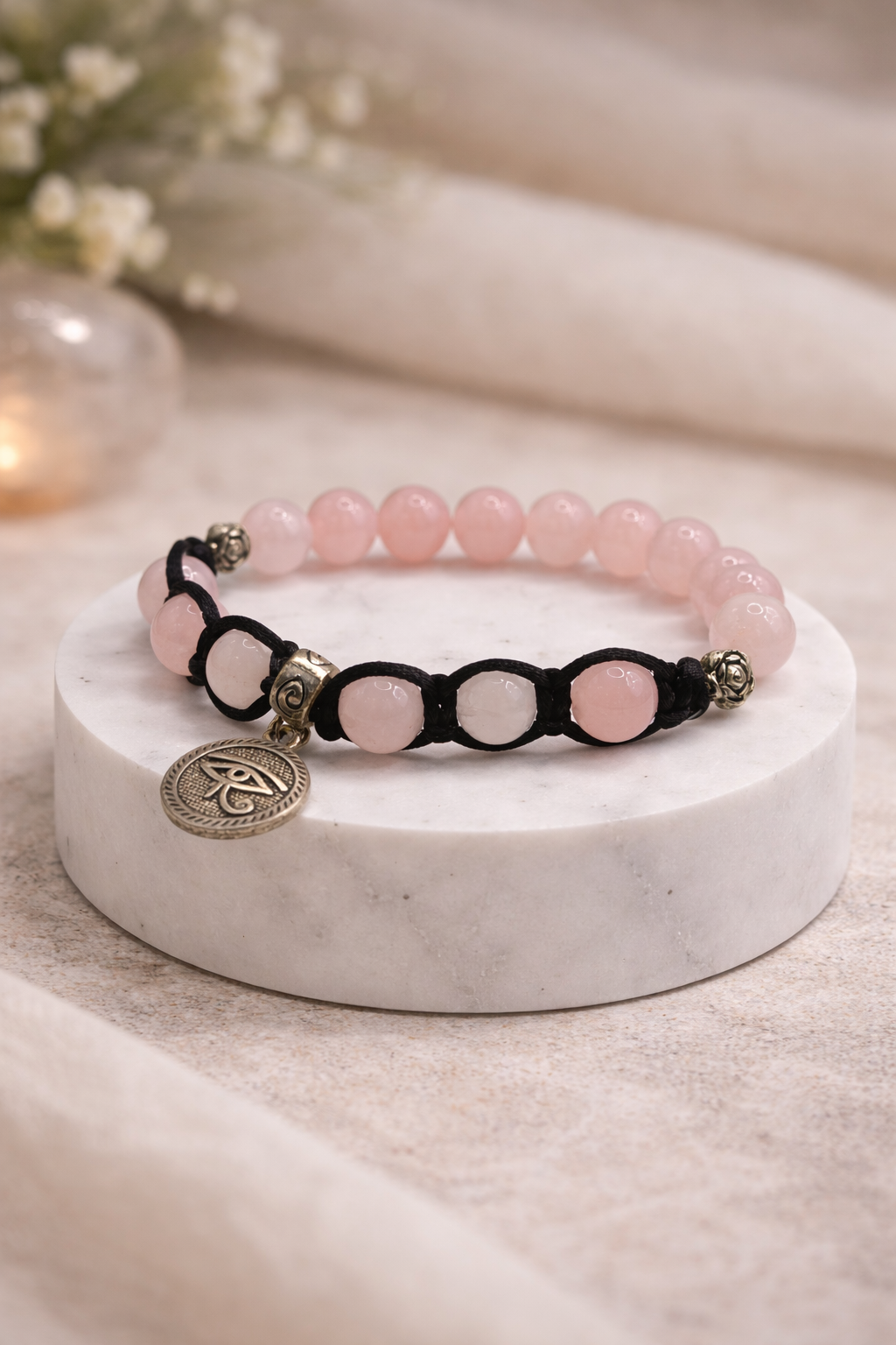Heart of Rose Healing Bracelet
