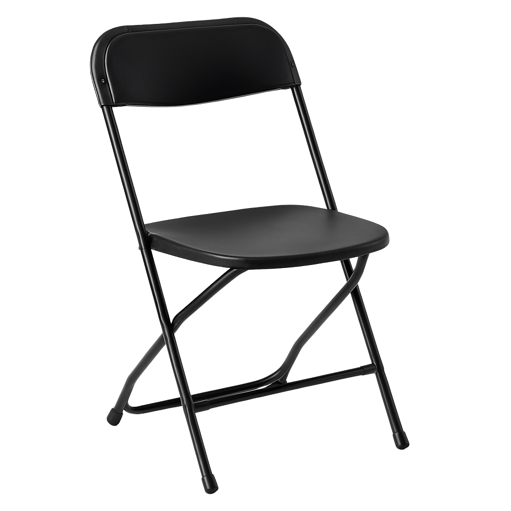 Black Folding Chair