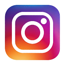 Instagram logo with a colorful gradient background