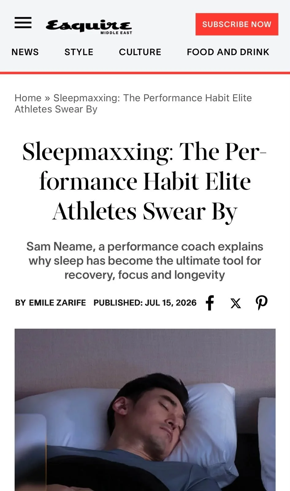 Sam Neame Esquire