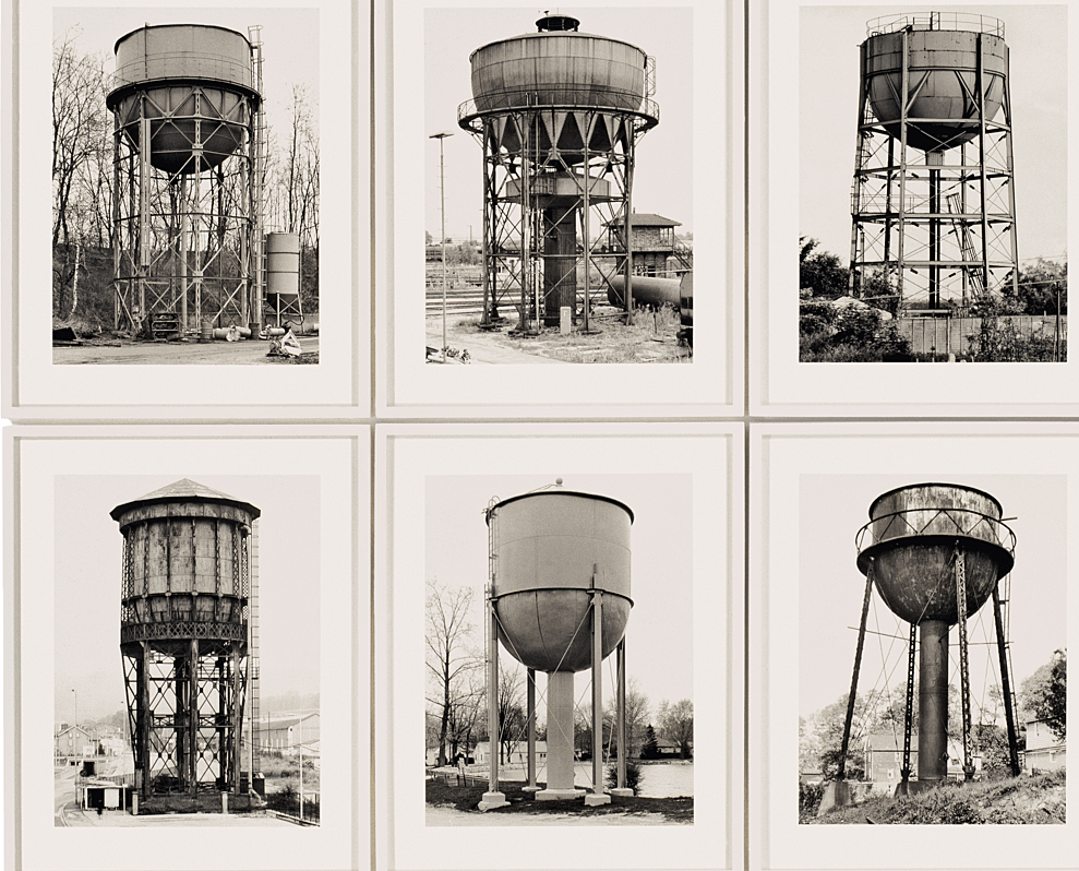 Bernd e Hilla Becher, Water Towers (1968–1974)