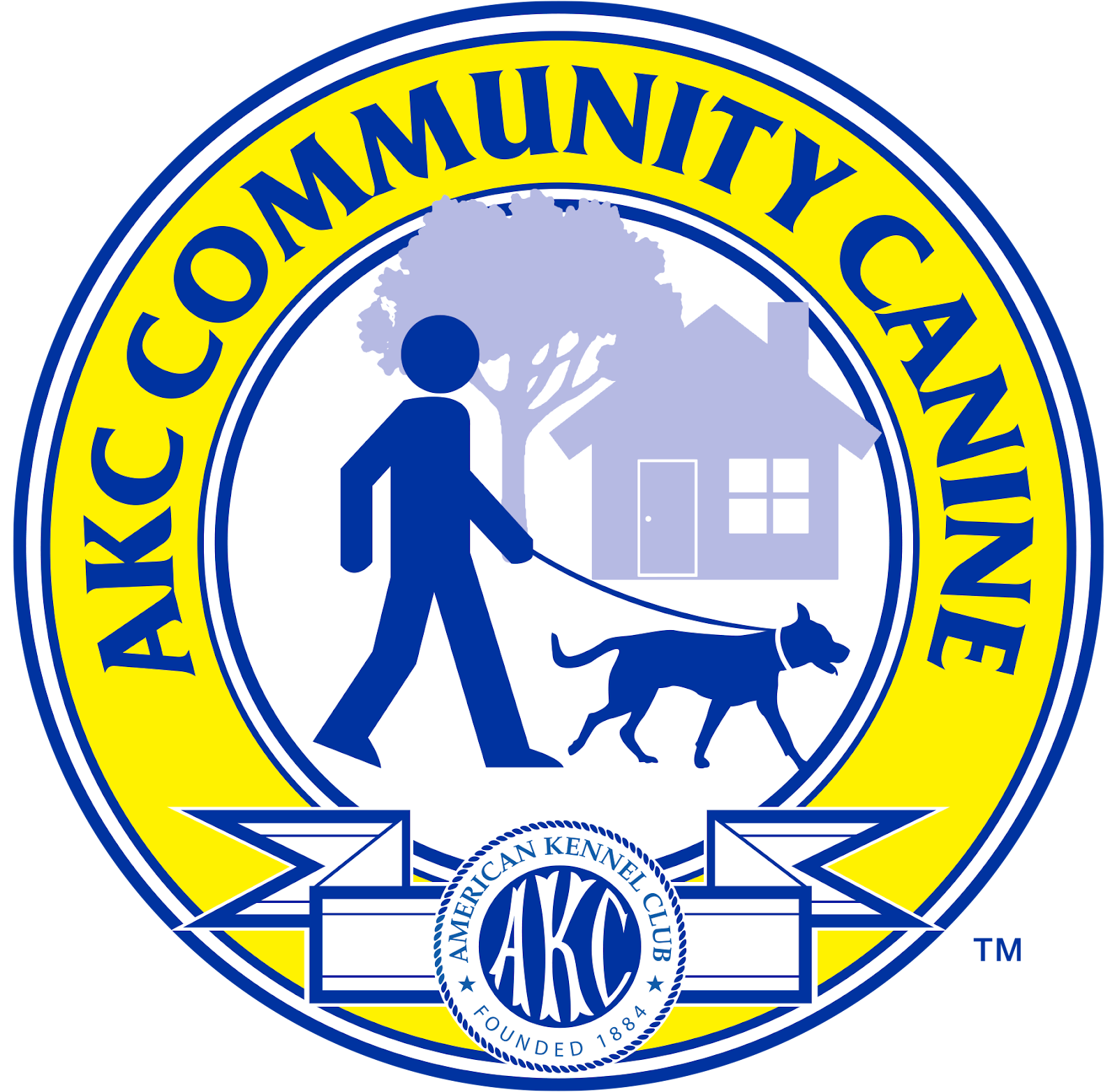 American Kennel Club AKC Community Canine program logo