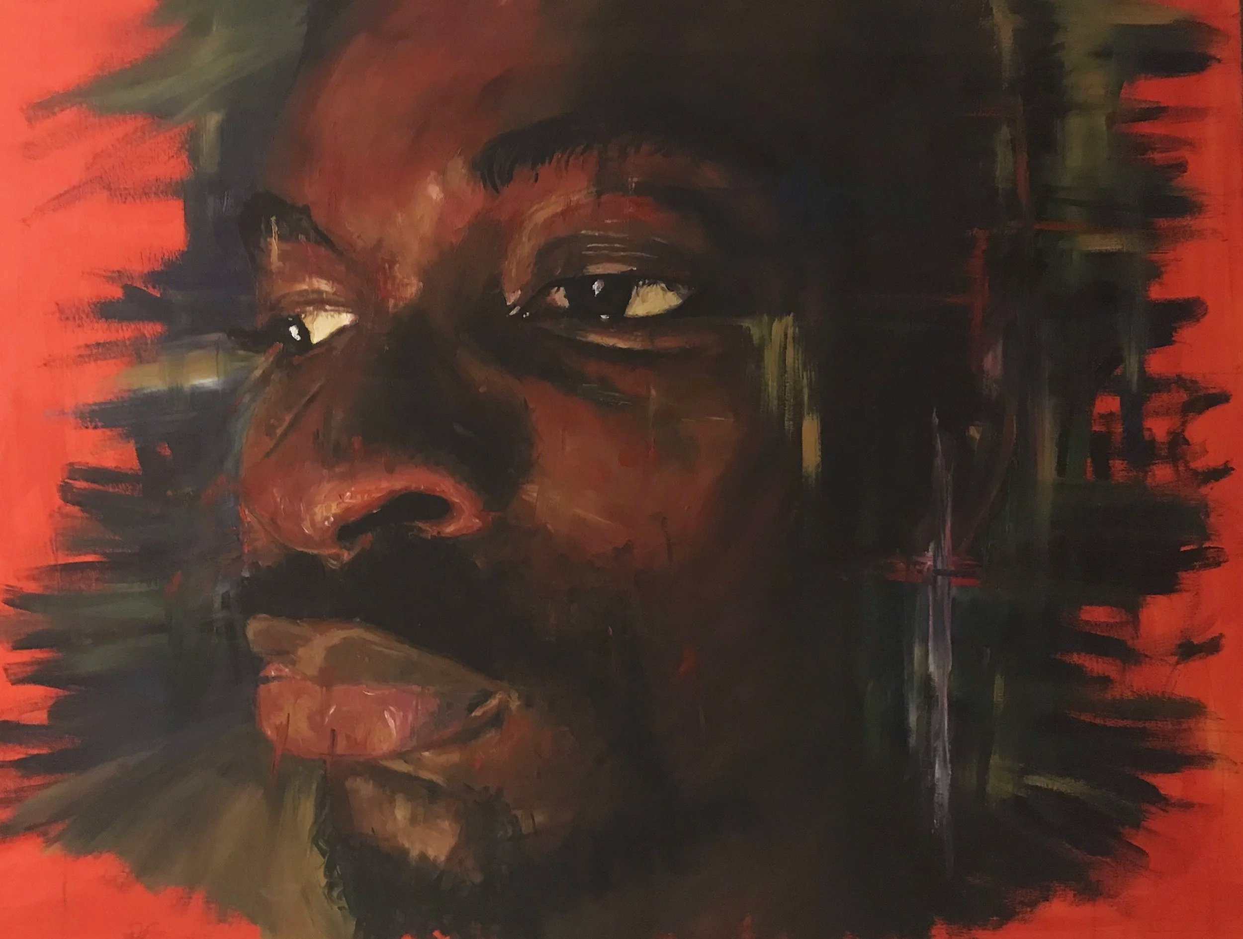 Oil on Canvas. 24x31in