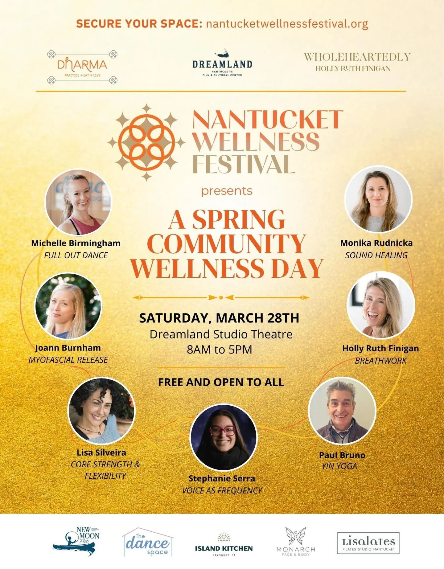 RESET, RECHARGE &amp; RENEW with the Spring Community Wellness Day on March 28th!

🌼🌿🌸🌞🌼🌿🌸🌞

After the success of our sold-out Community Winter Wellness Day, we felt called to gather again &mdash; this time to welcome spring, close out March 