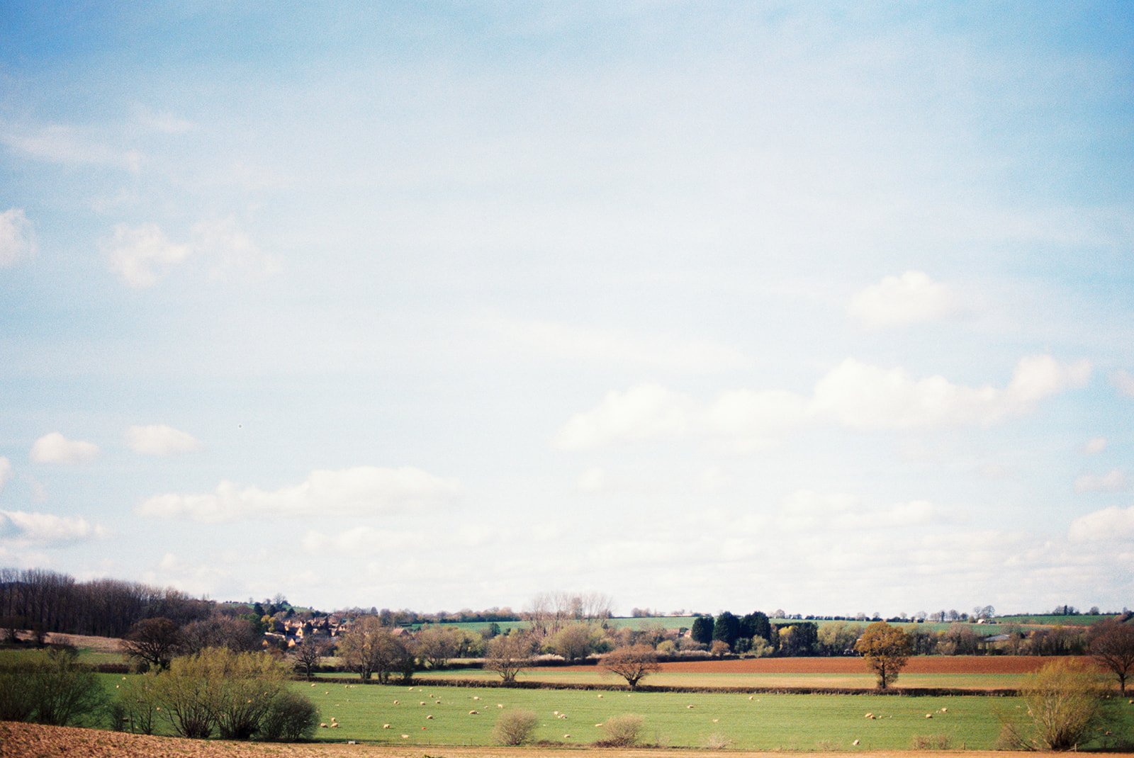 Wide open views. 