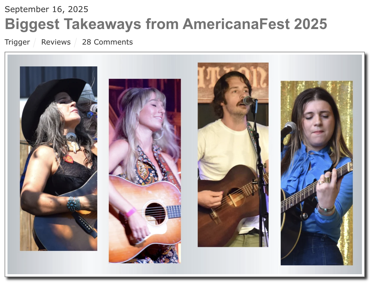 Biggest Takeaways from AmericanaFest 2025 includes Kimmi Bitter
