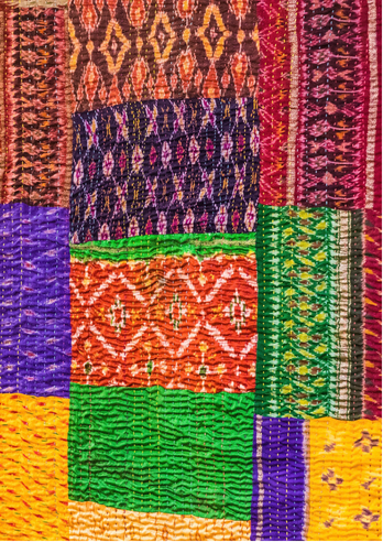 CLASS:  Boho Bed Runner: Kantha-Inspired Quilt