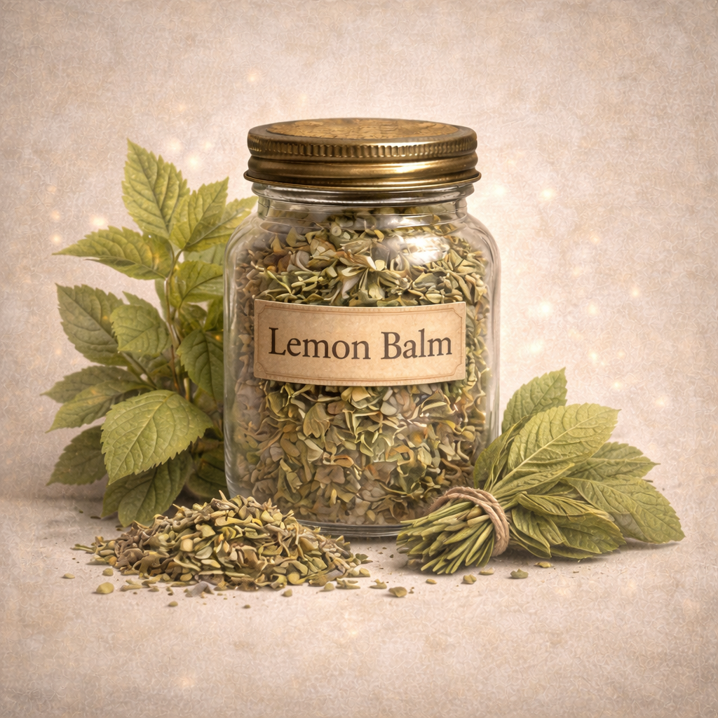 Premium Organic Lemon Balm Leaves