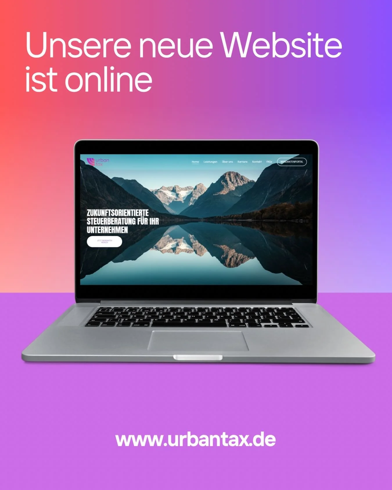 Unsere Website hat ein Upgrade bekommen! 🚀

Wir freuen uns auf Euer Feedback!

#digitalesteuerberatung #steuerberater #digitalekanzlei #neuewebseite #urbantax