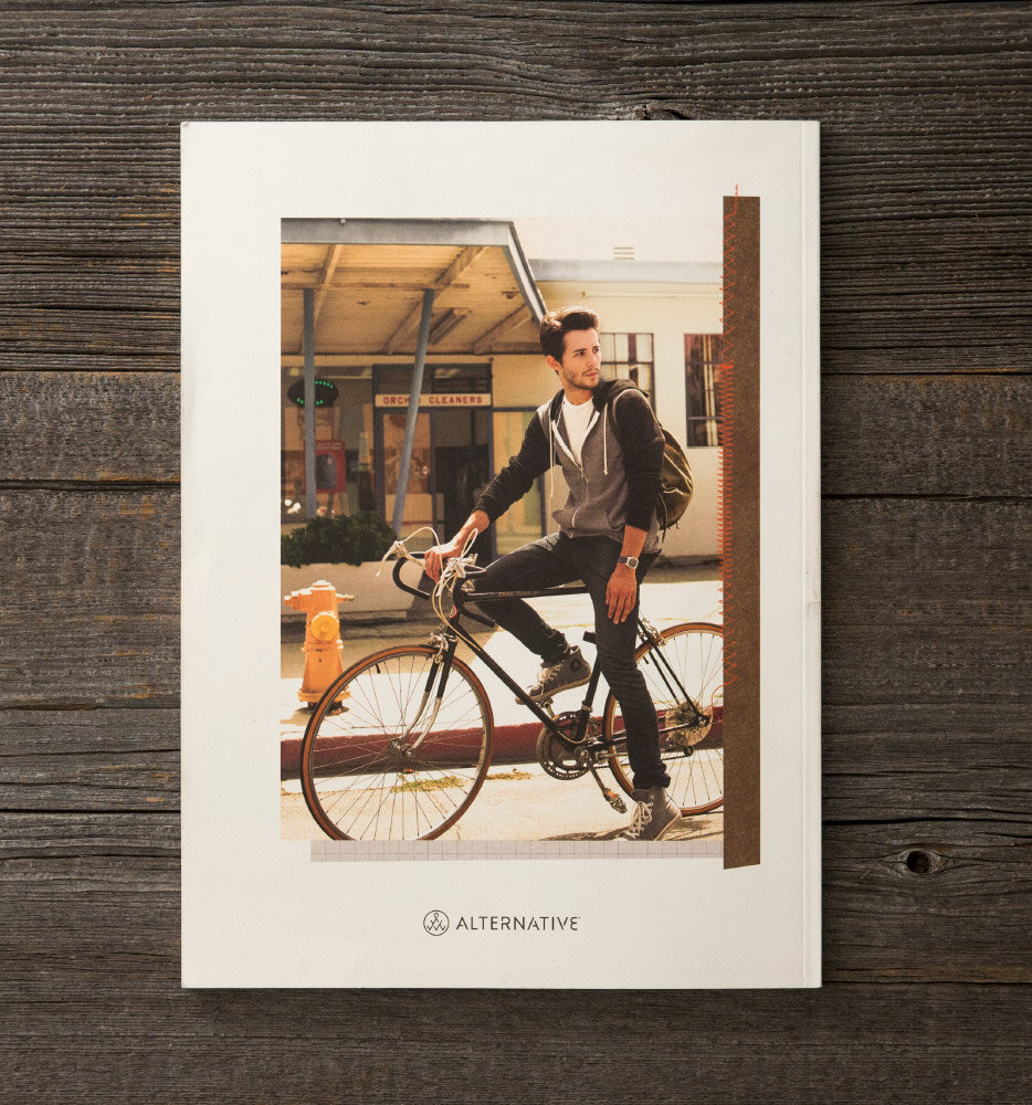 Alternative catalog editorial design and art direction
