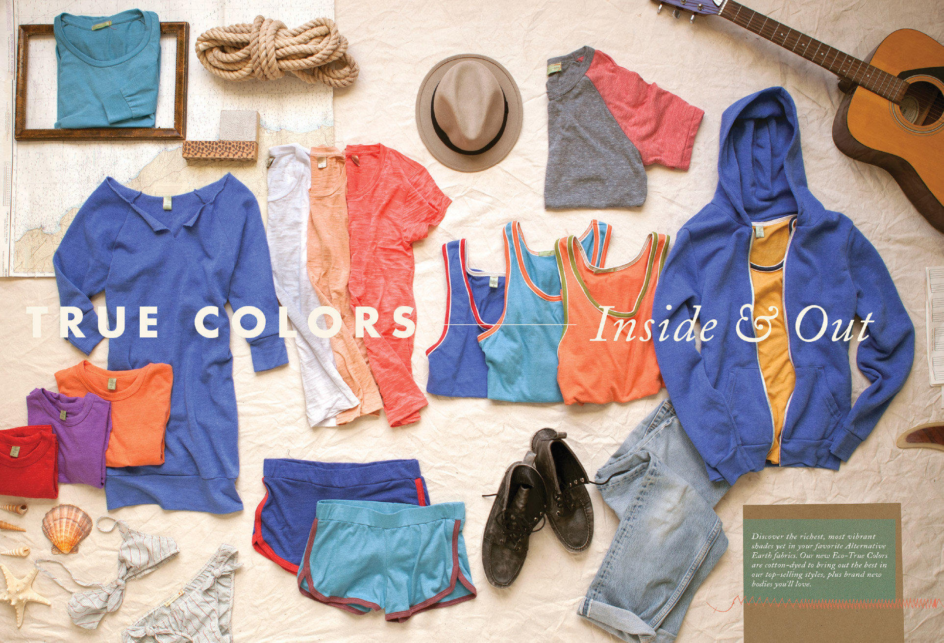 Alternative catalog editorial design and art direction