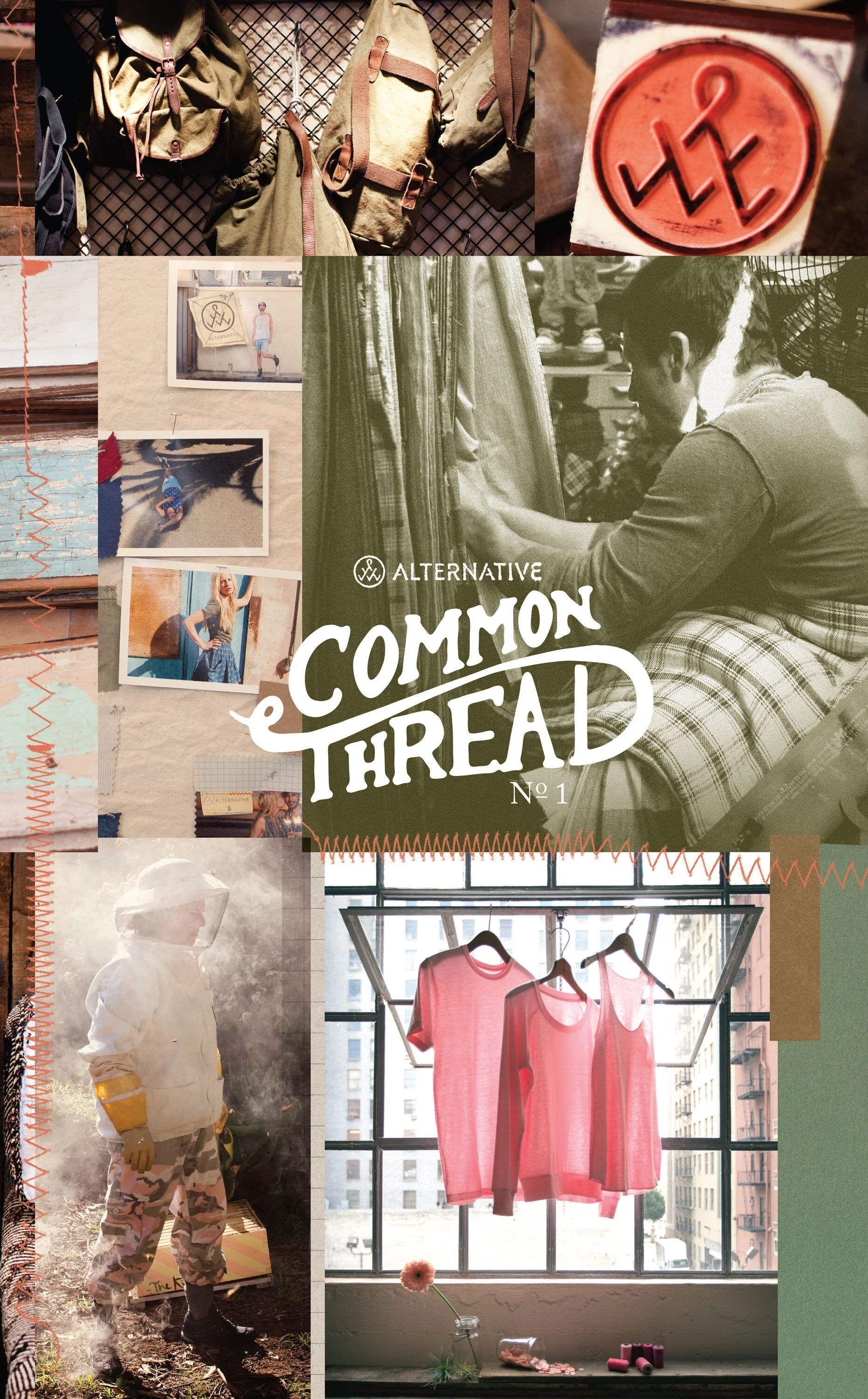 magazine editorial design alternative common thread