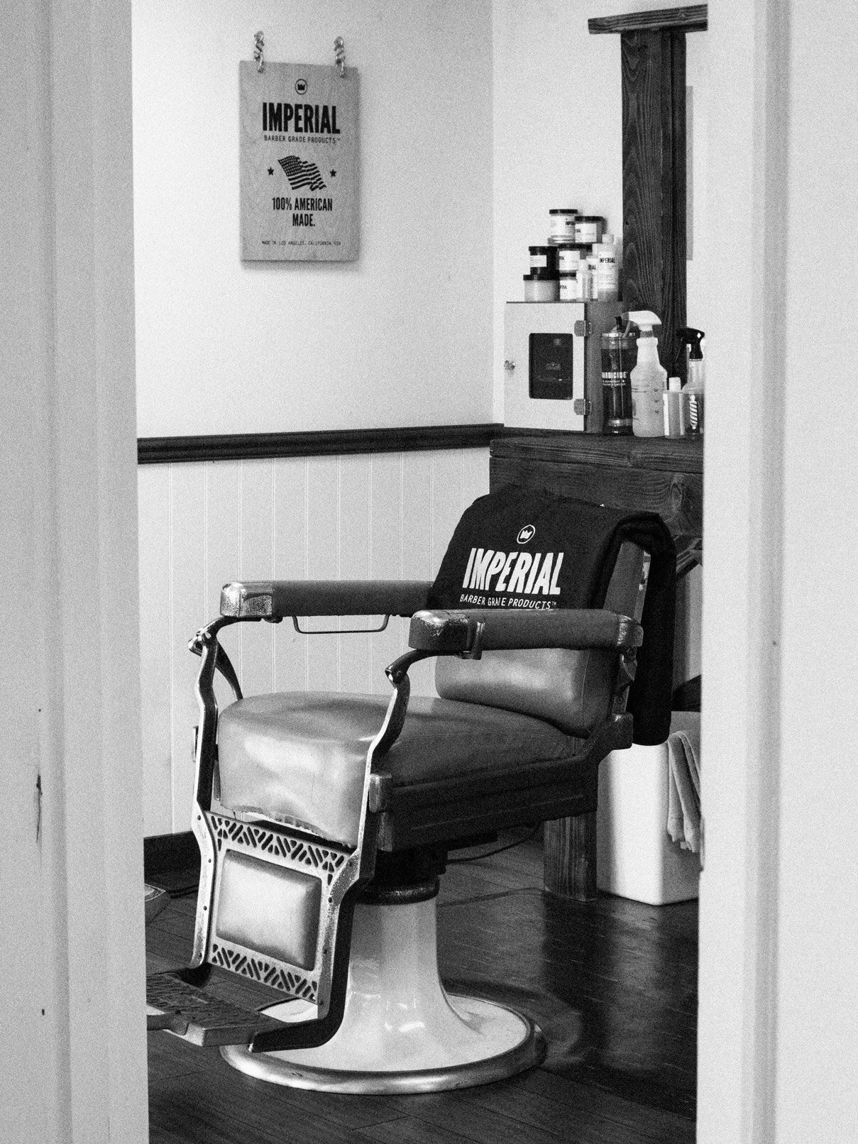 Imperial Barber Products photoshoot art direction