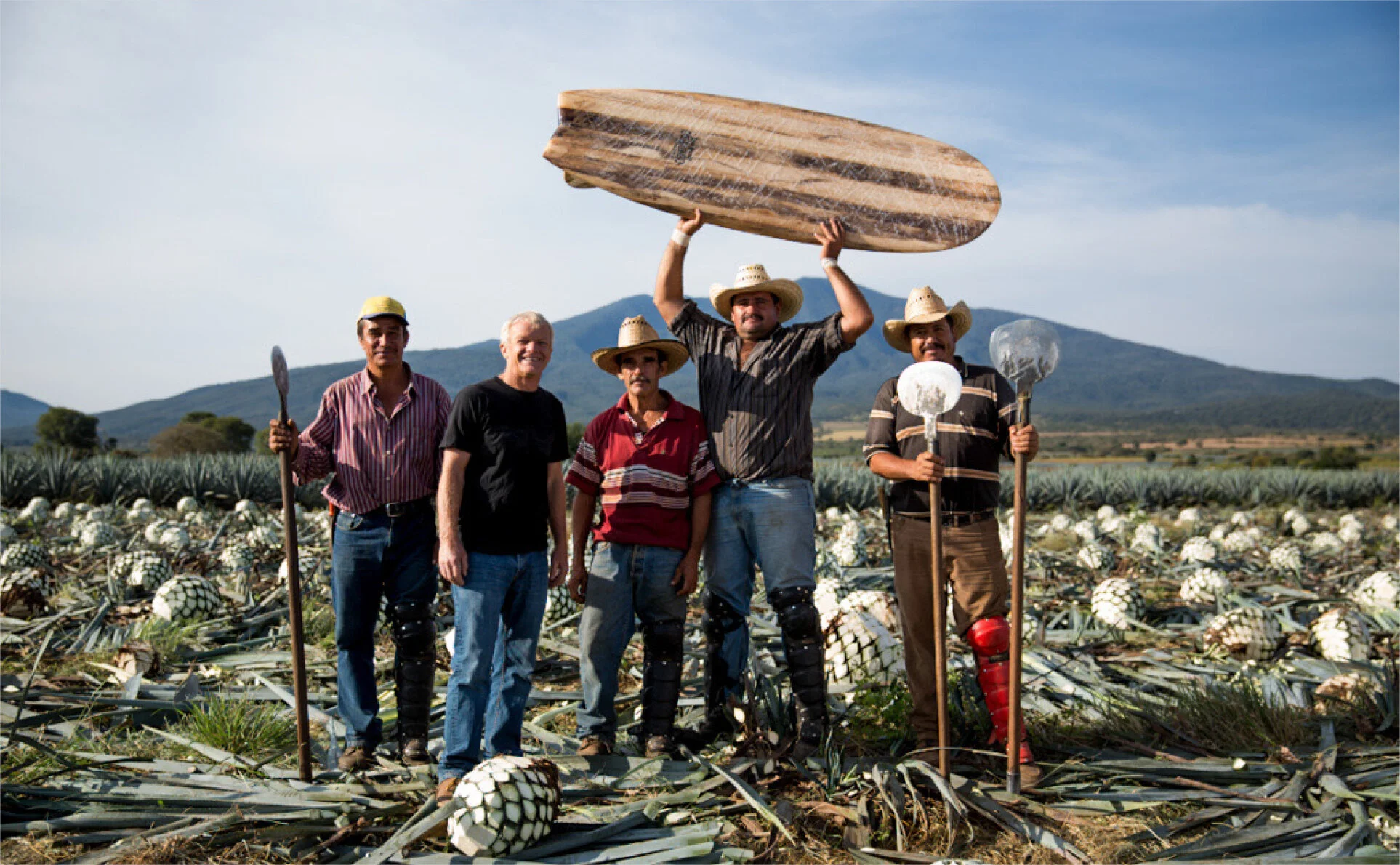Jose Cuervo 100% Agave Surfboard with Gary Linden