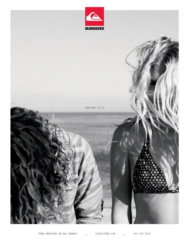 Quiksilver catalog design