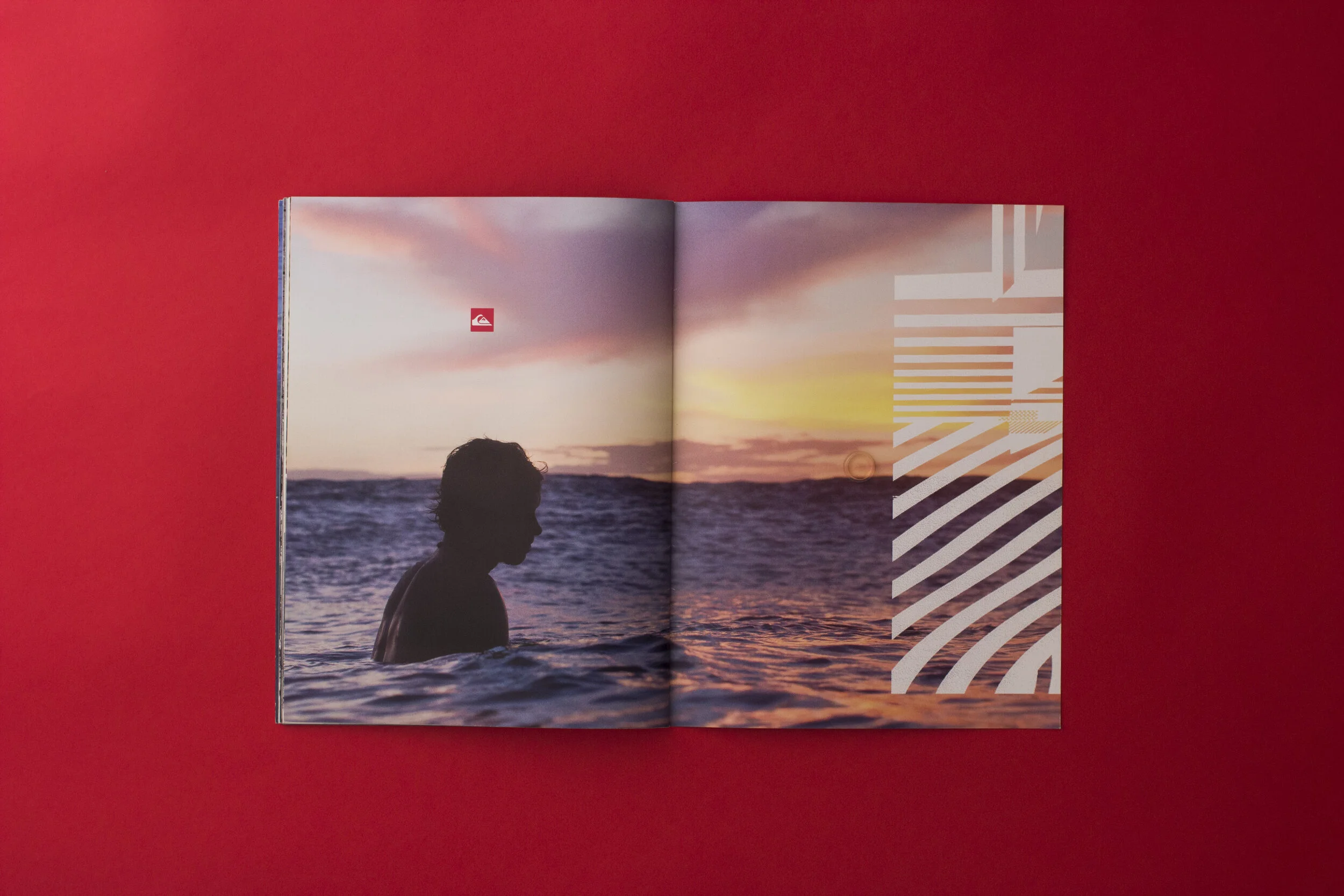 quiksilver editorial catalog design