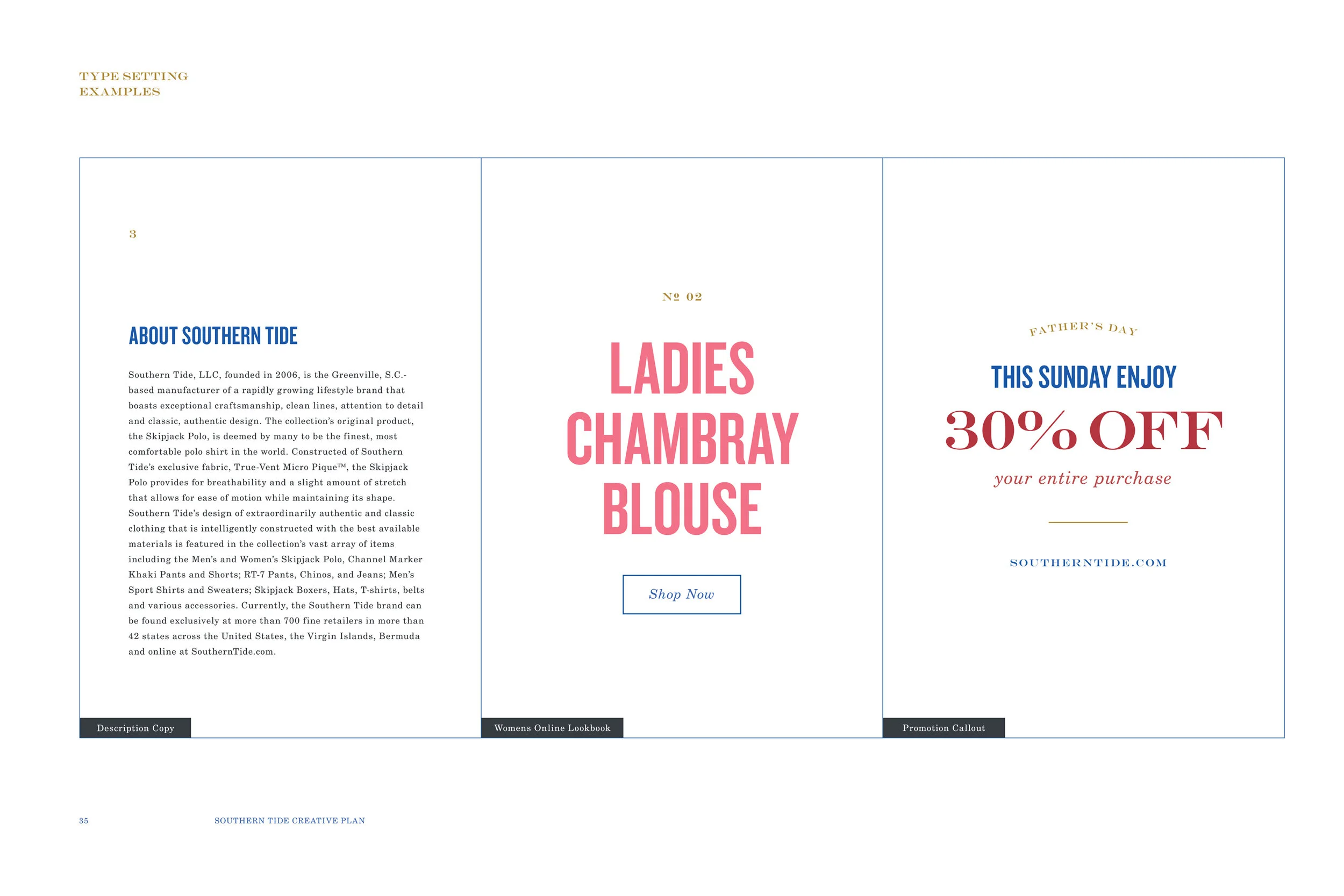 southern tide, brand book, brand identity, branding