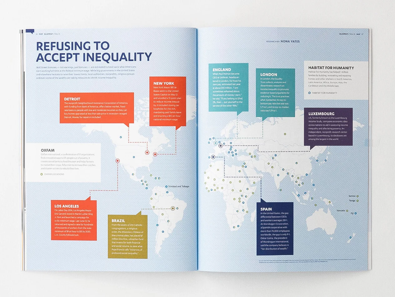 UCLA Blueprint Magazine Info Graphics