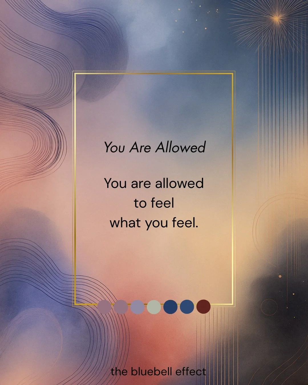 Self-compassion begins with permission.
Permission to feel.
Permission to pause.
Permission to be human.
Your emotions aren&rsquo;t obstacles - they&rsquo;re messengers. 💗 

✨ Name the feeling - without judgement.

#ThoughtfulThursday #EmotionalPerm