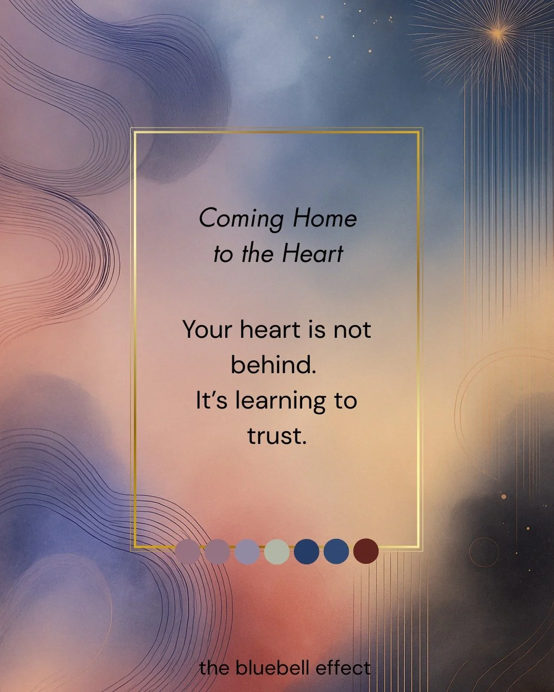 There&rsquo;s no deadline on healing.
No timetable for trust.
Each time you choose compassion, you&rsquo;re coming home to yourself - gently, honestly, and in your own time. 💙

🌸 Return to this space whenever you need softness.

#ThoughtfulThursday
