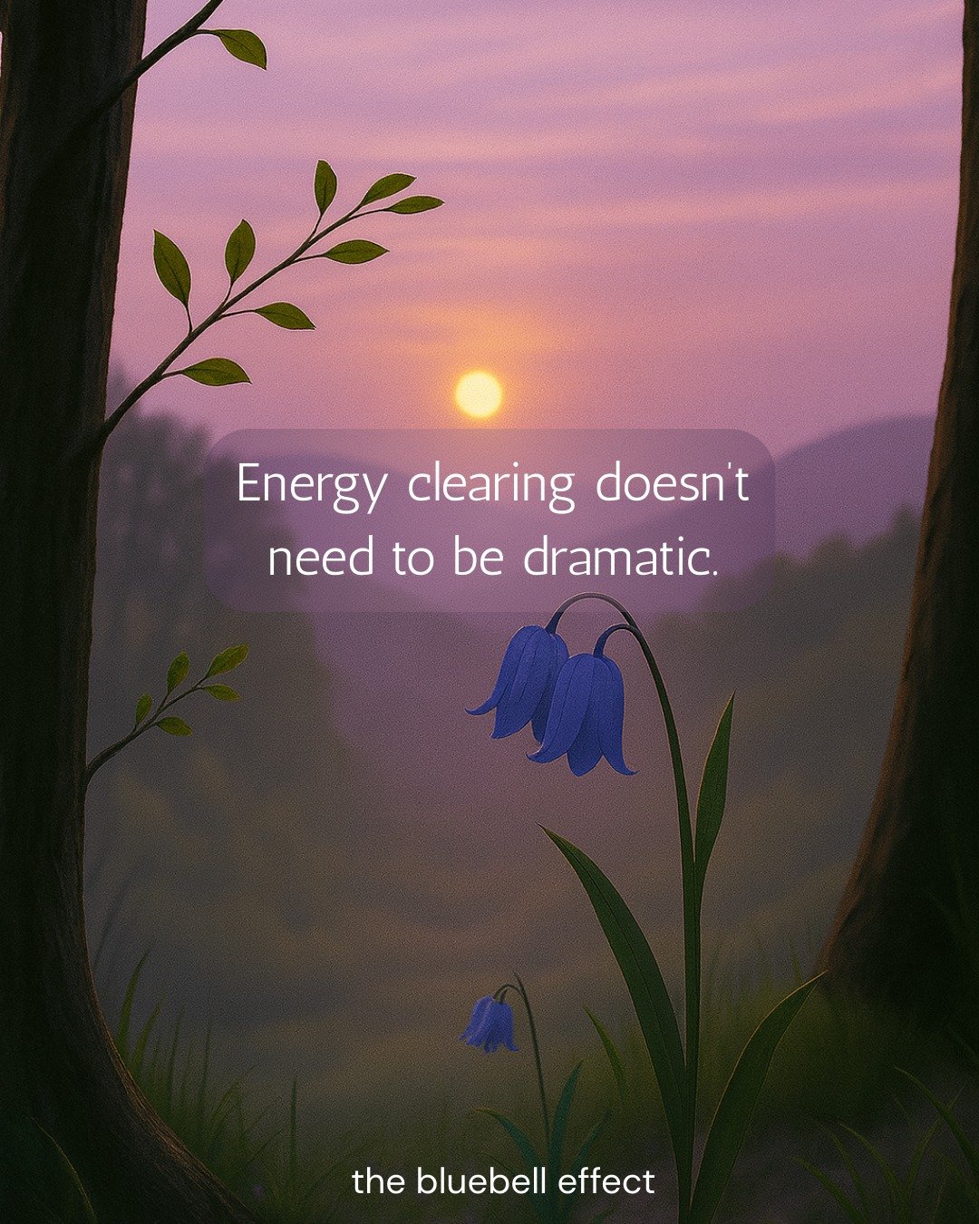 You don&rsquo;t need incense, crystals, or an hour-long ritual to clear energy (though those are lovely too).

The body holds stress chemically and energetically.
Movement helps discharge it. Intention helps reset it.

Quick. Effective. Accessible.

