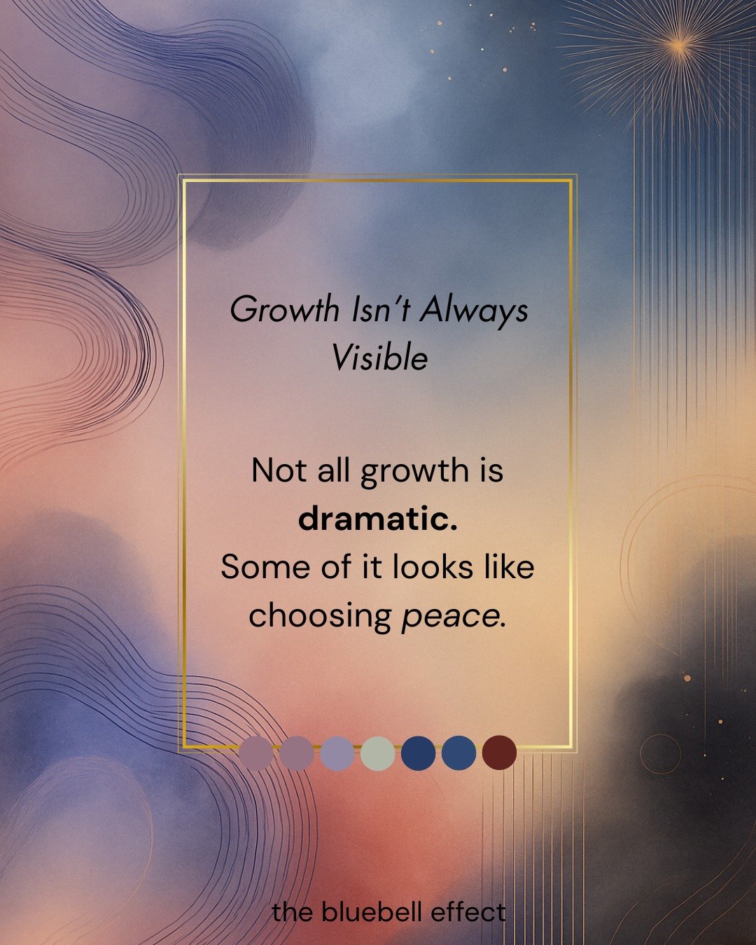 We tend to celebrate the loud wins.

But emotional renewal is often subtle.

It&rsquo;s the argument you didn&rsquo;t escalate.
The boundary you held calmly.
The moment you paused instead of panicked.

Those shifts matter.

What&rsquo;s one small int
