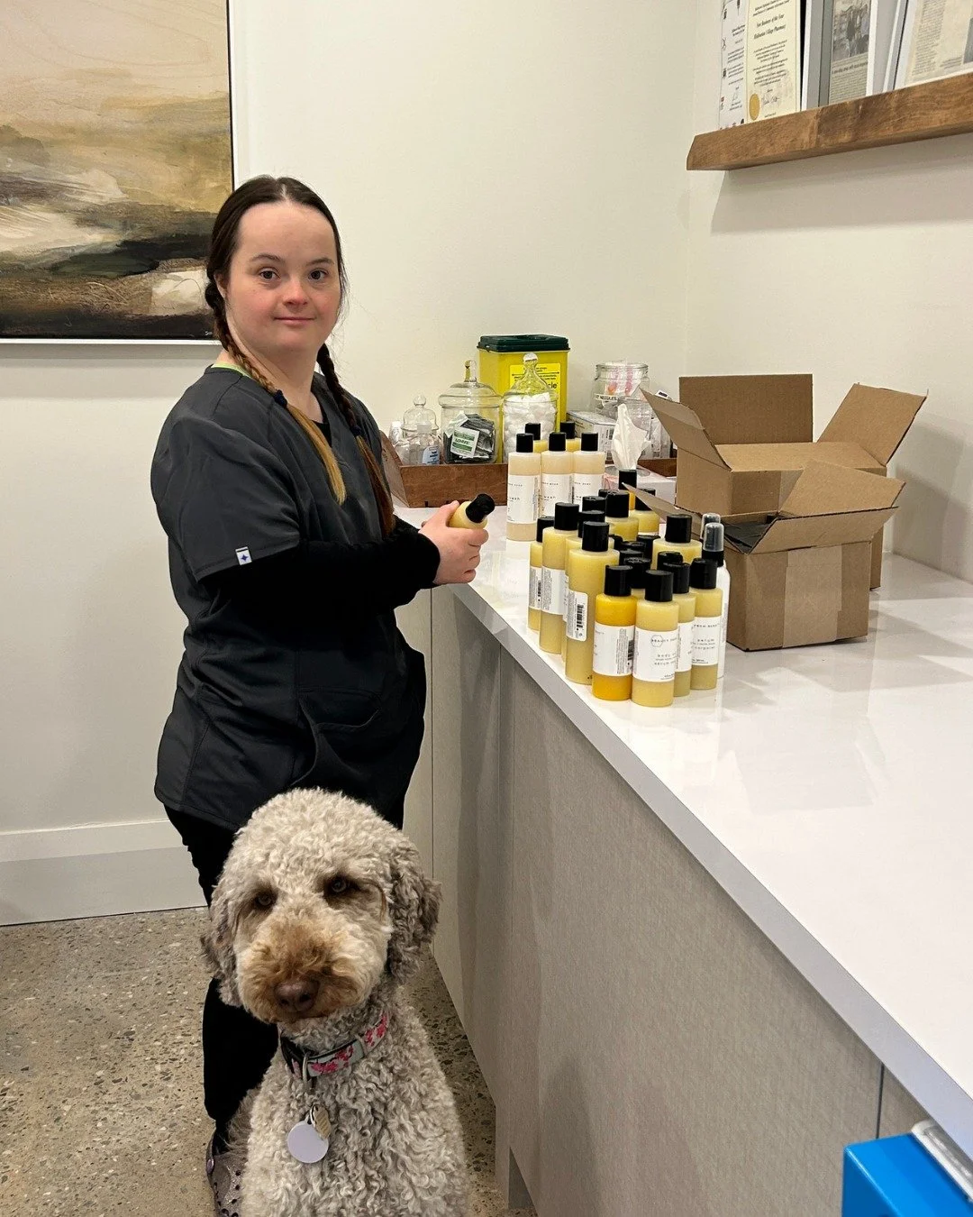 Give a warm welcome to Ainsley, our new Front Store Assistant!

Ainsley will be greeting customers, keeping the front store tidy, and helping unpack orders. 🧹🧼✨

She brings a ray of sunshine into everyday ☀️