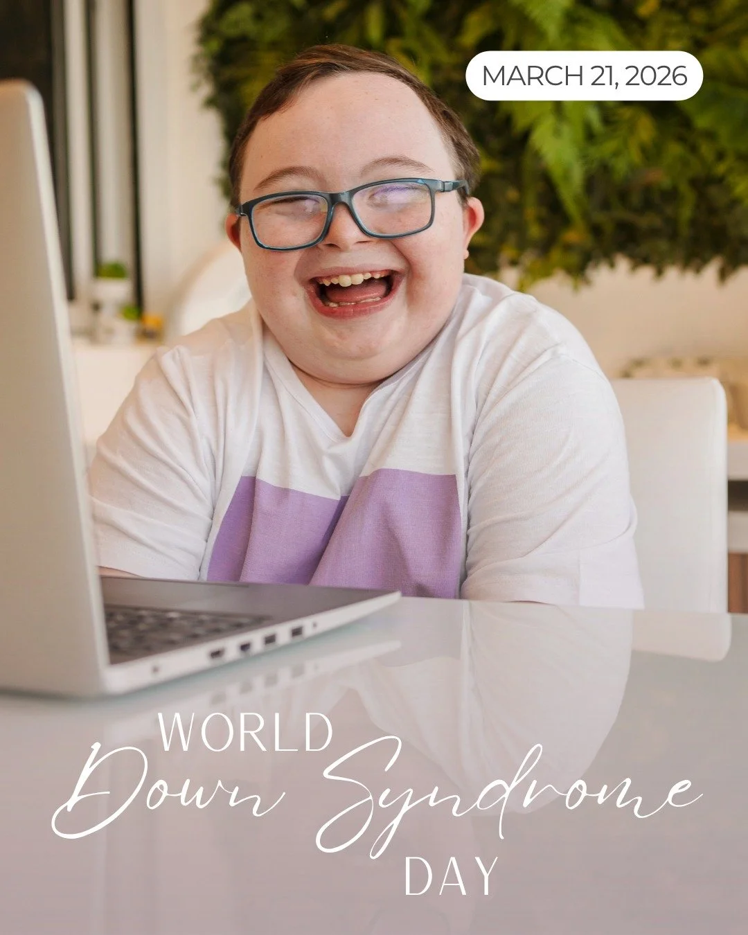 March 21 is World Down Syndrome Day! 💙💛

This global awareness day has been officially recognized by the United Nations since 2012, with the goal of helping people better understand and support those with Down syndrome. The date was chosen to repre