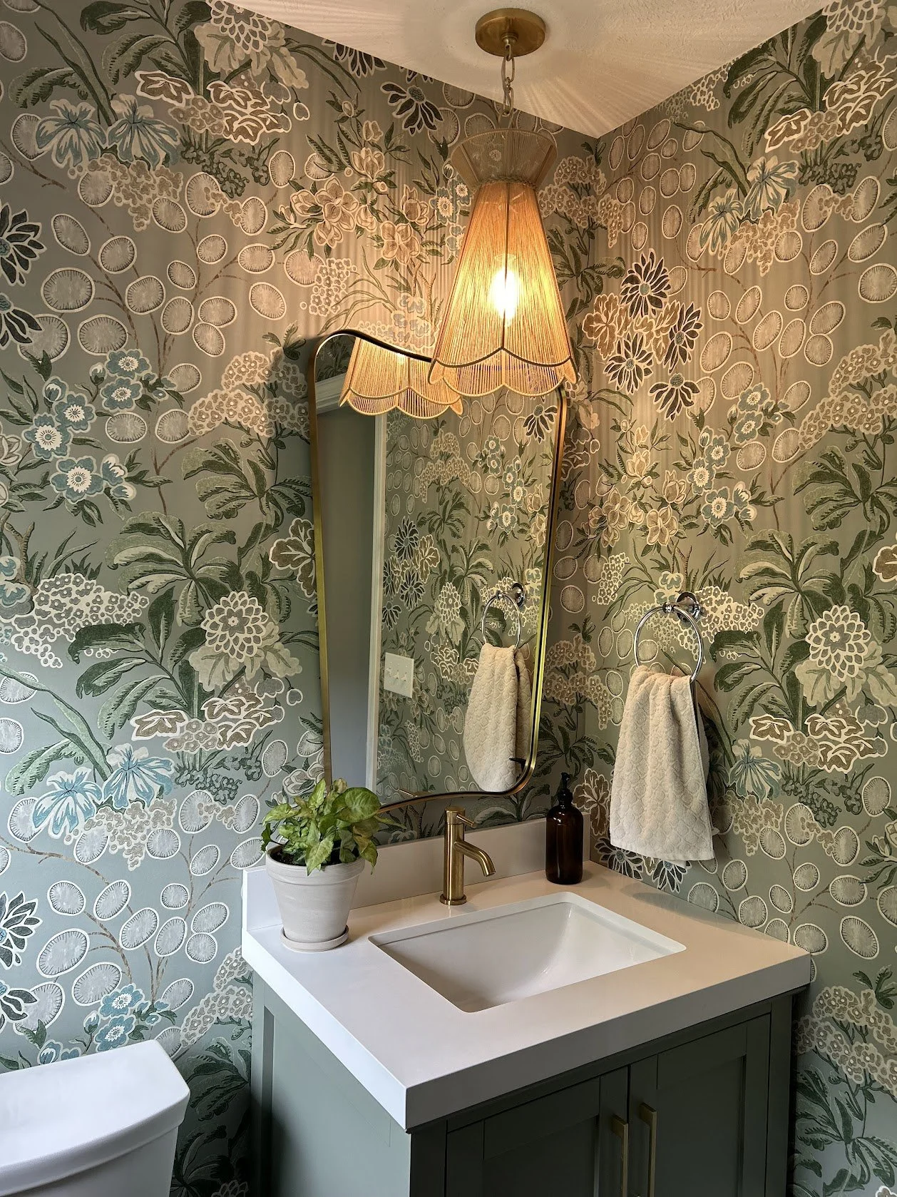 Little Green Bathroom Remodel