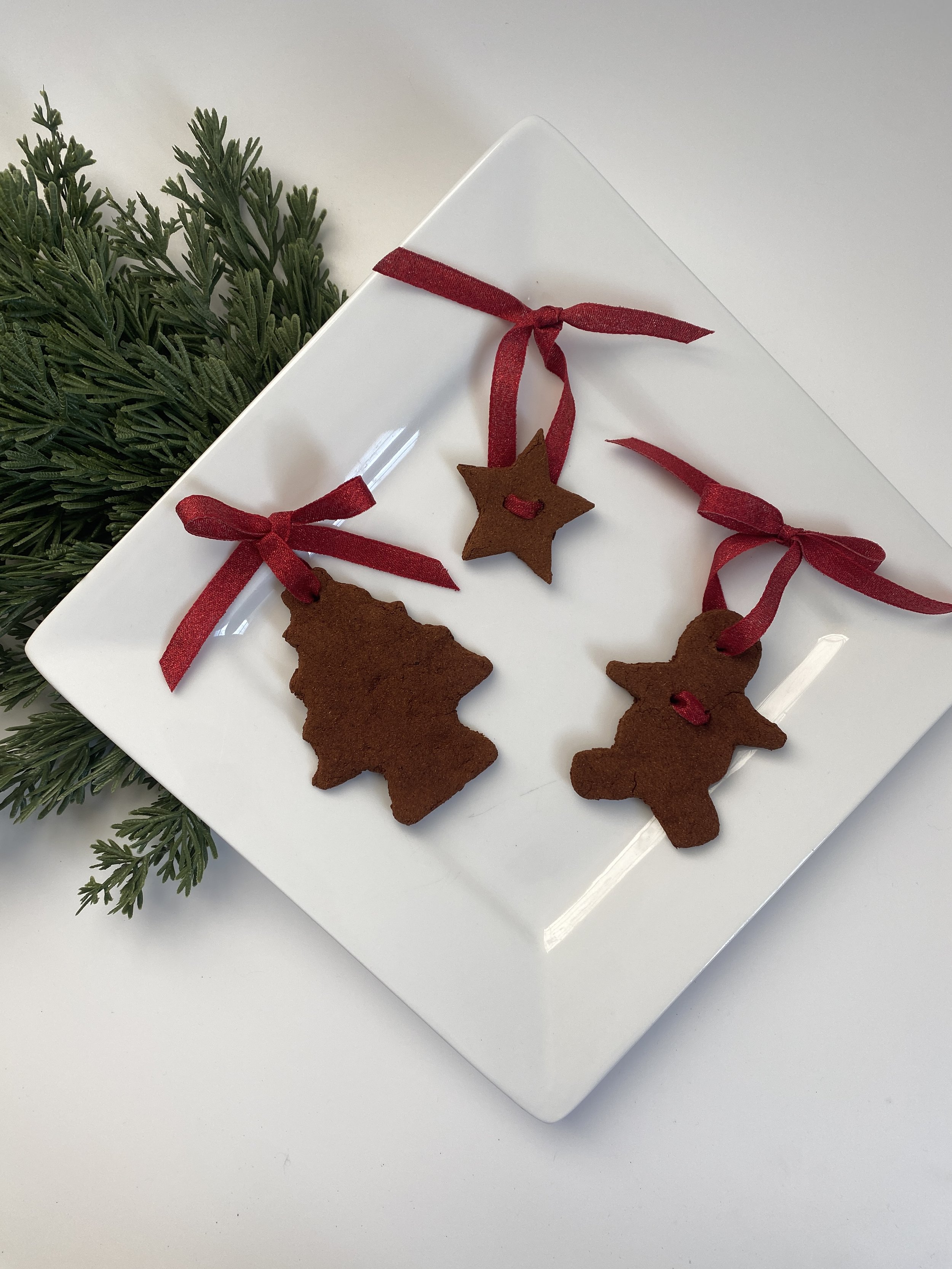 Cinnamon &amp; Applesauce Ornaments