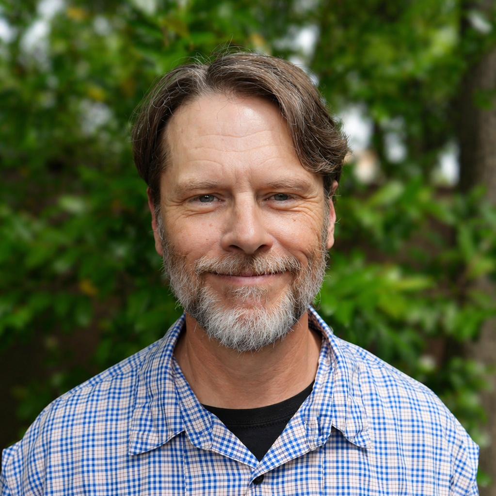 Headshot of Chris Chapman, Property Maintenance and Construction Manager for Denton Affordable Housing Corporation