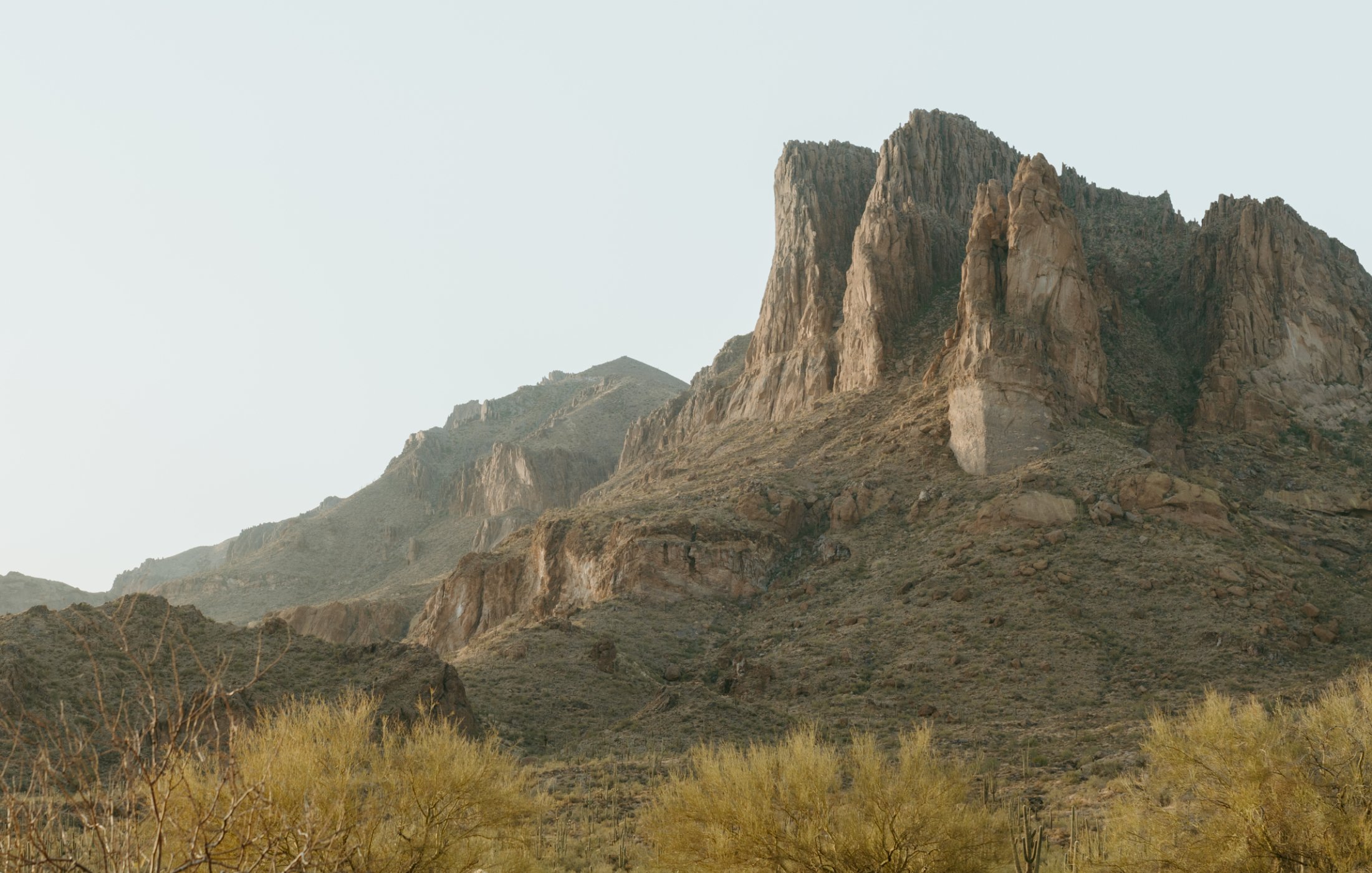 Desert Mountain Scene