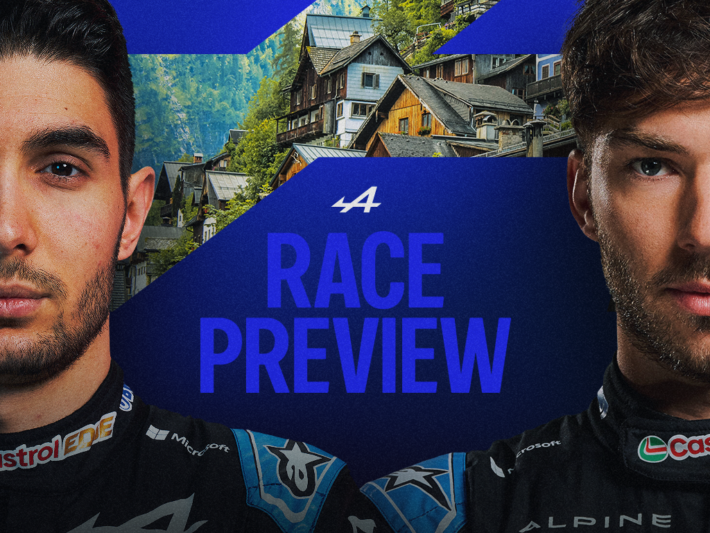 Alpine F1 Track Previews