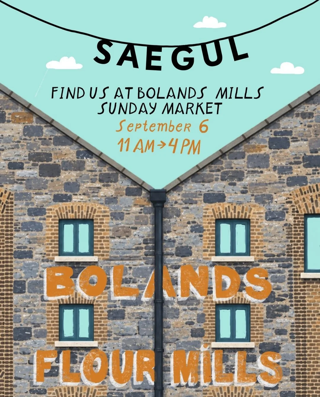 📍Dublin! Find us at Autumn market at Bolands Mills by @uniquemarkets_dublin this Sunday, the 6th of September! We&rsquo;re looking forward to being at this market, exploring Bolands Mills and meeting lovely people😊