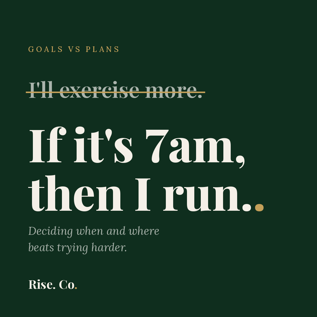 If-then beats willpower: the planning trick with 94 studies behind it