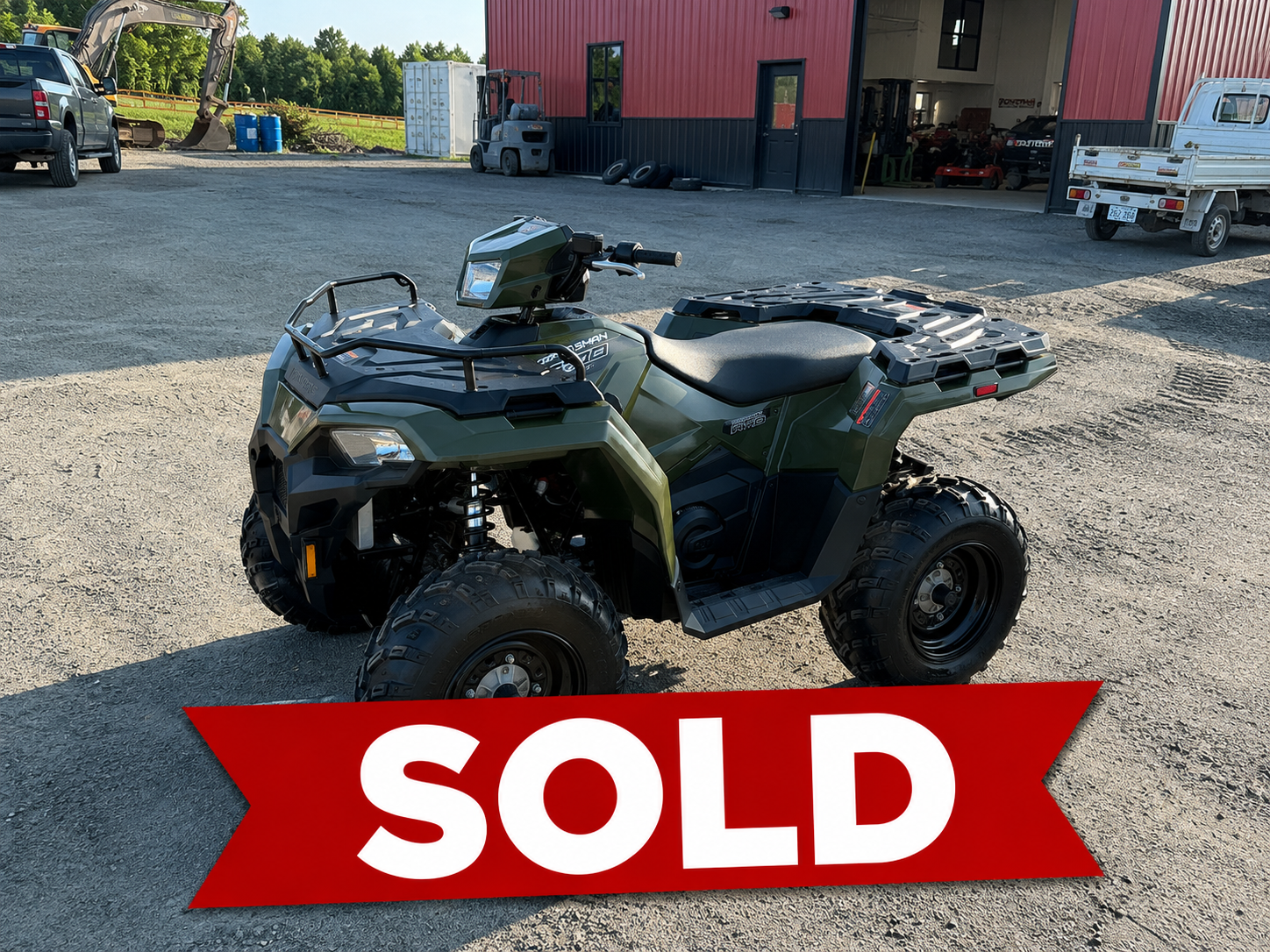 2022 Polaris Sportsman 570 4X4- Only 1447 Miles!