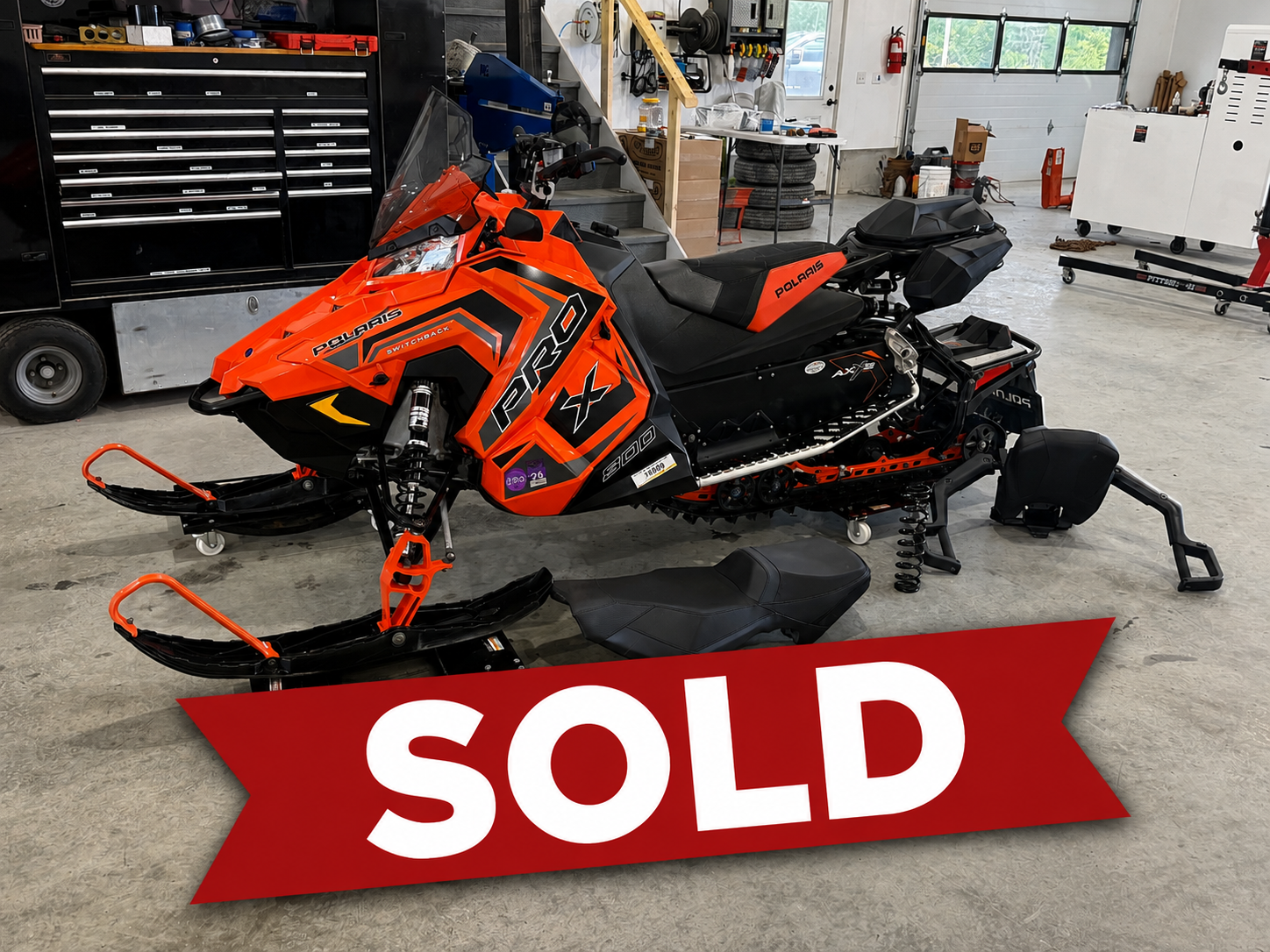 2018 Polaris Pro-X 800 Switchback 137"- Has PIDD GPS & 2-up Seat