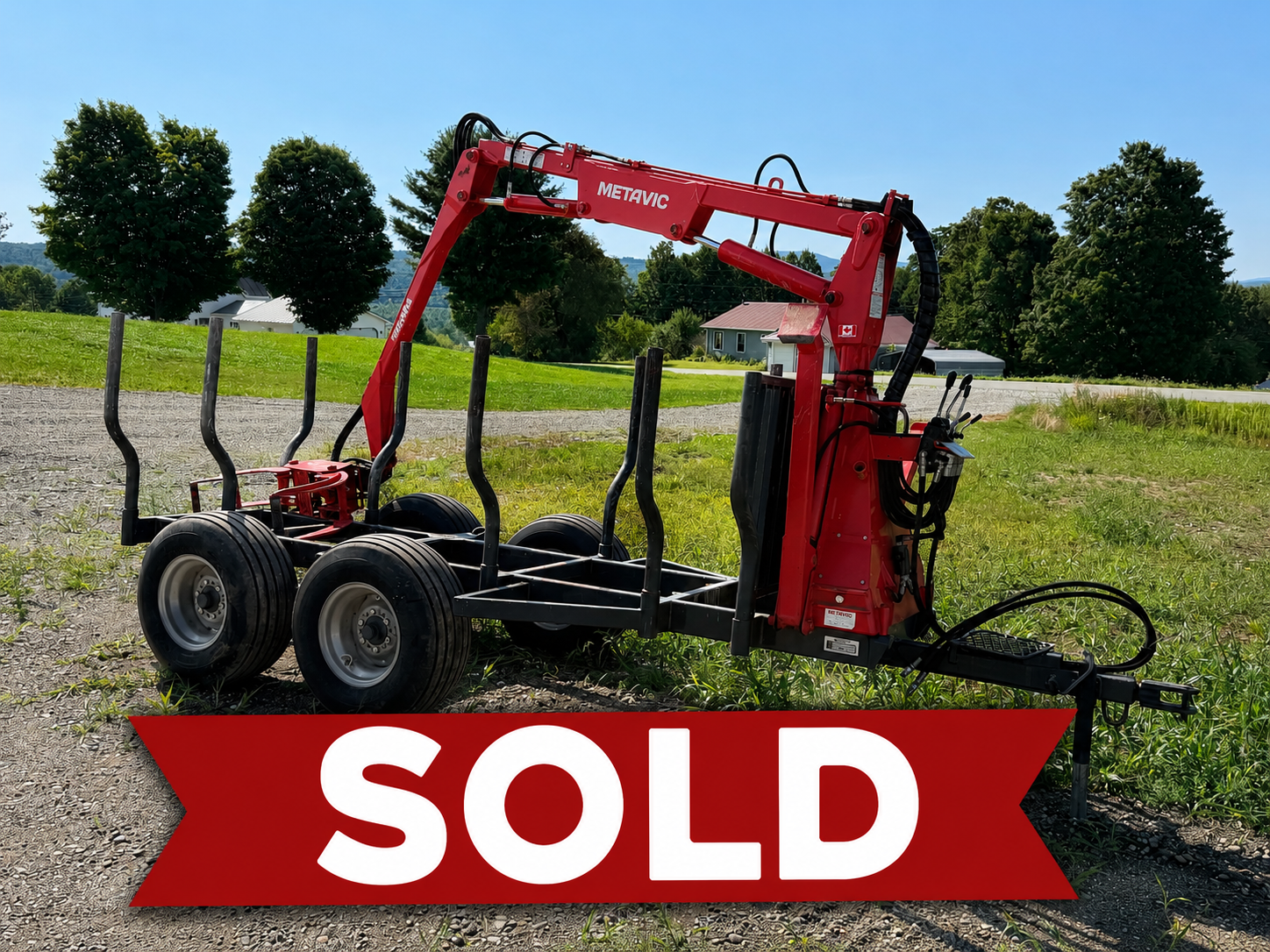 Metavic 1150M14 Log Loader/Forwarder