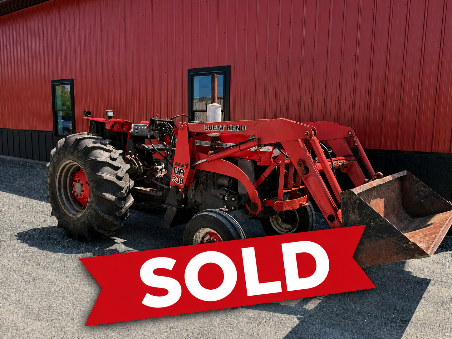 Massey Ferguson 175 63HP Diesel W/ Loader