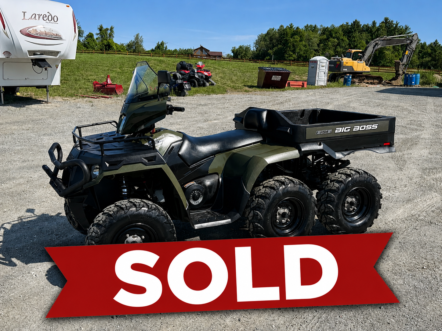2014 Polaris sportsman 800 6x6