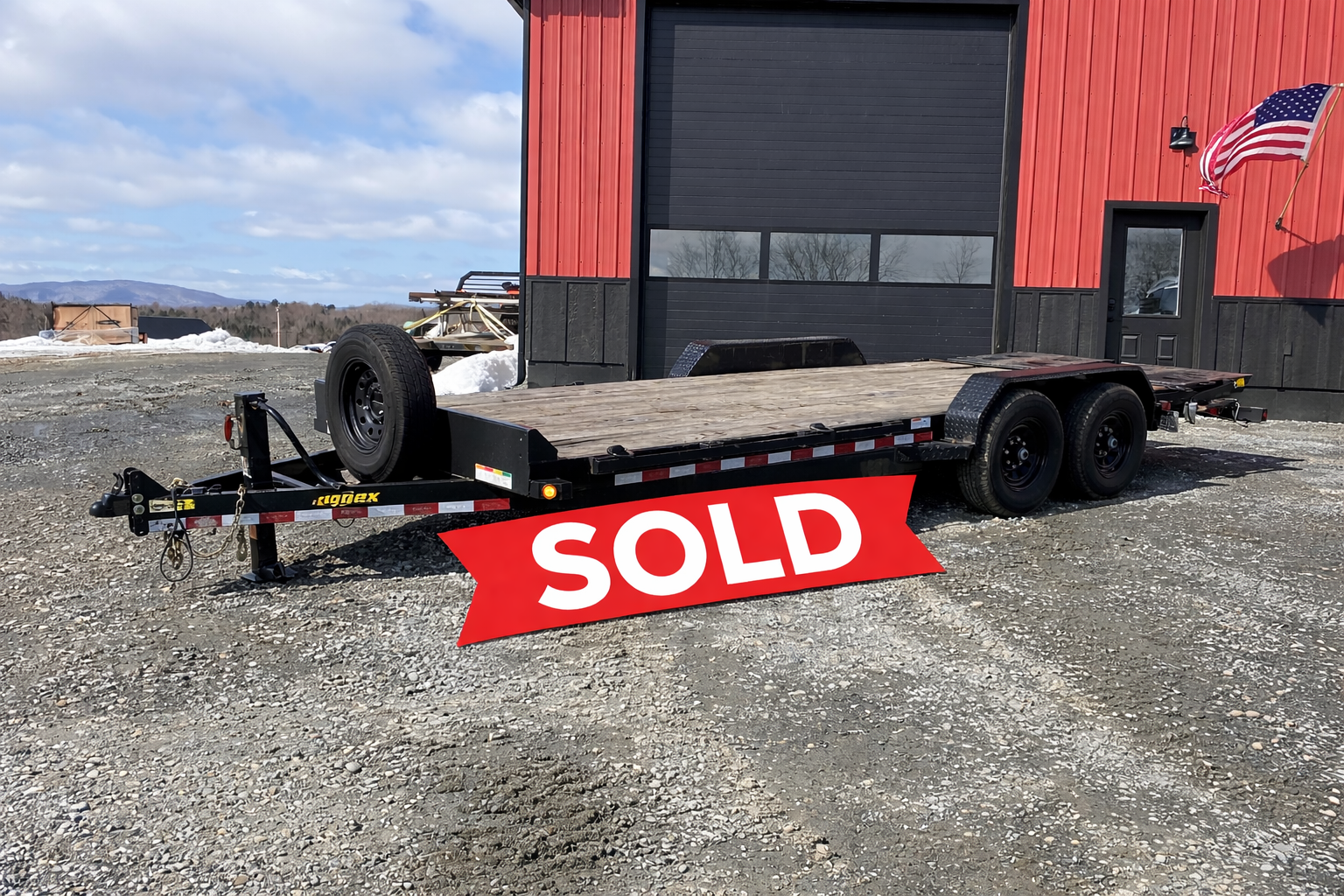 2021 Big Tex 20' 14,000LBS Equipment Trailer W/ MEGA Ramps- No Rust From Florida!