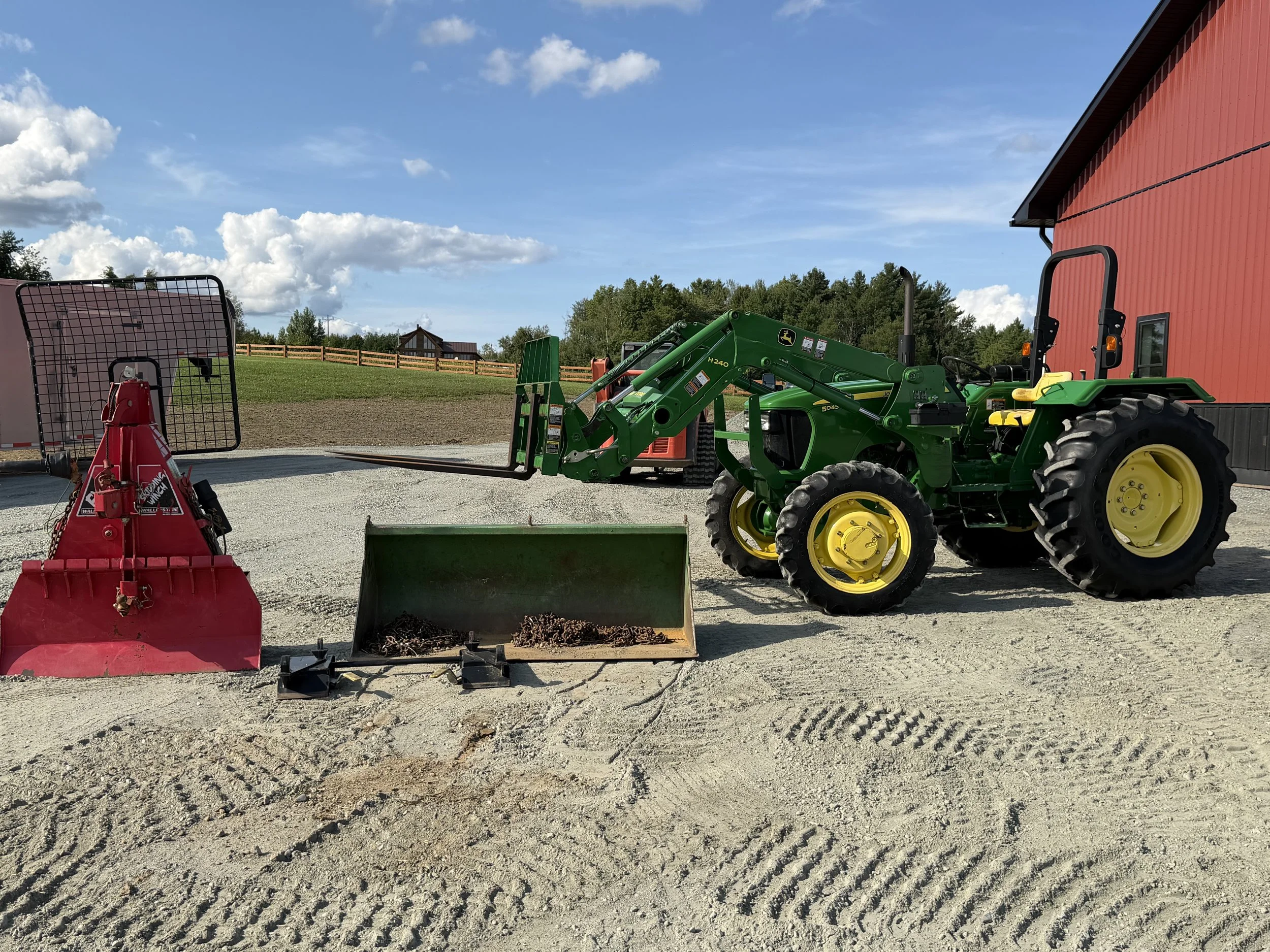 John Deere 5045E W/ Loader & Attachments Package Deal