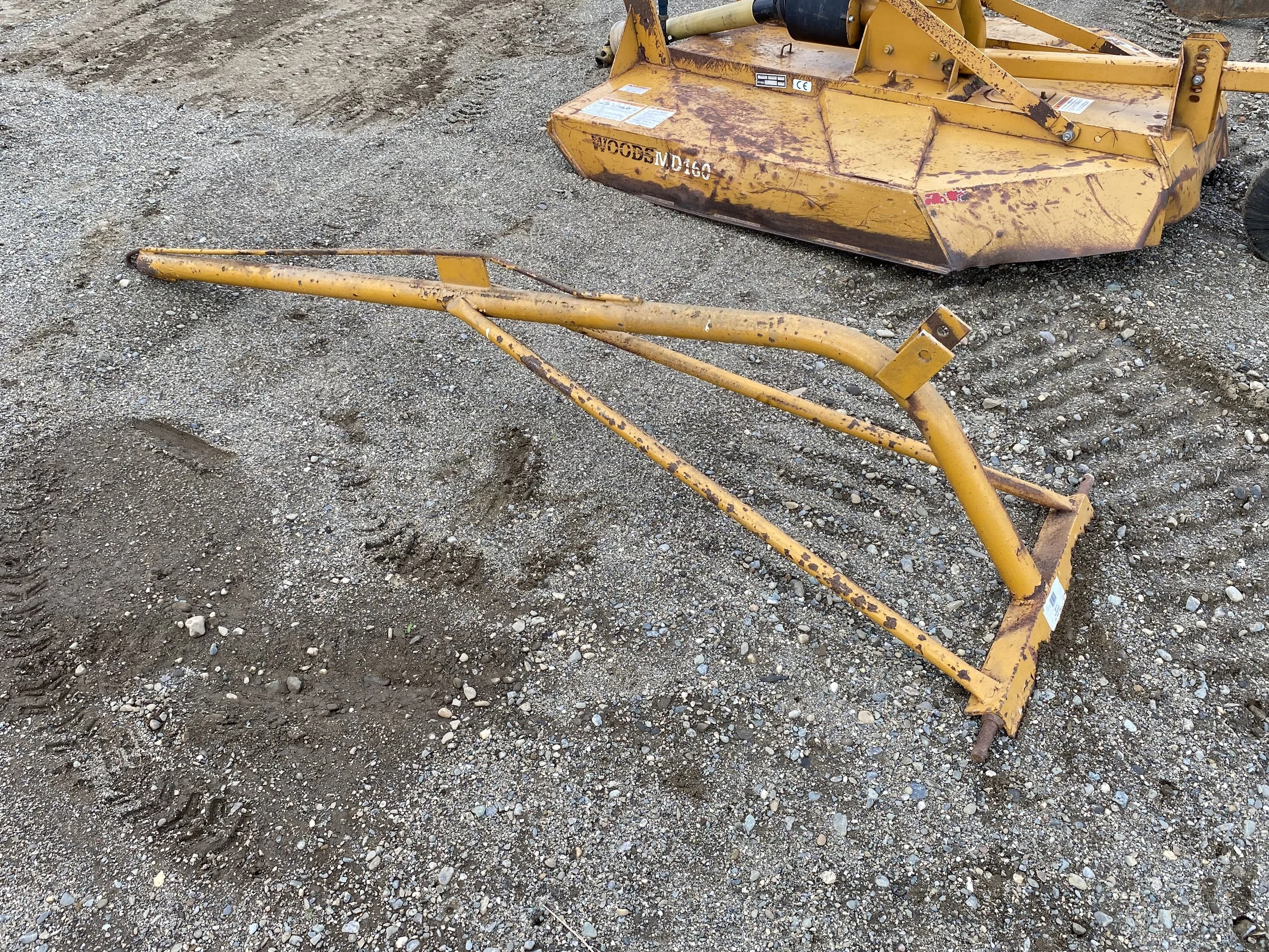 Tractor 3-Point Hitch Boom Pole Crane