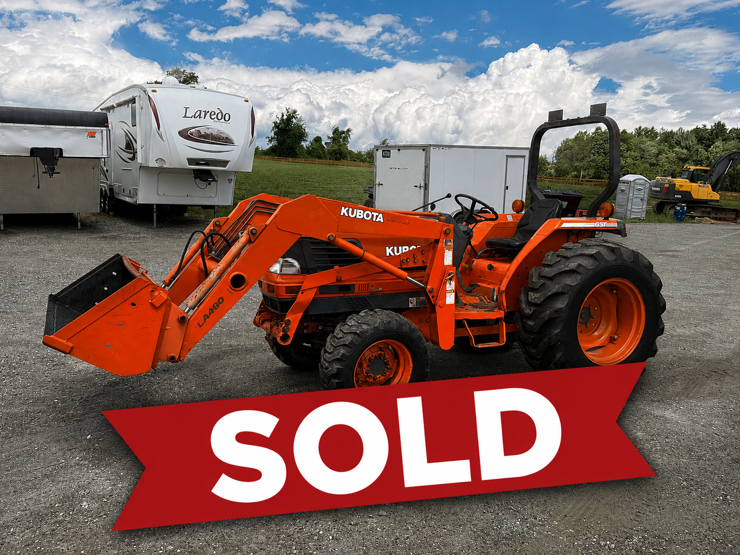 Kubota L3600GST 38HP Diesel 4X4 Tractor W/ LA680 Loader