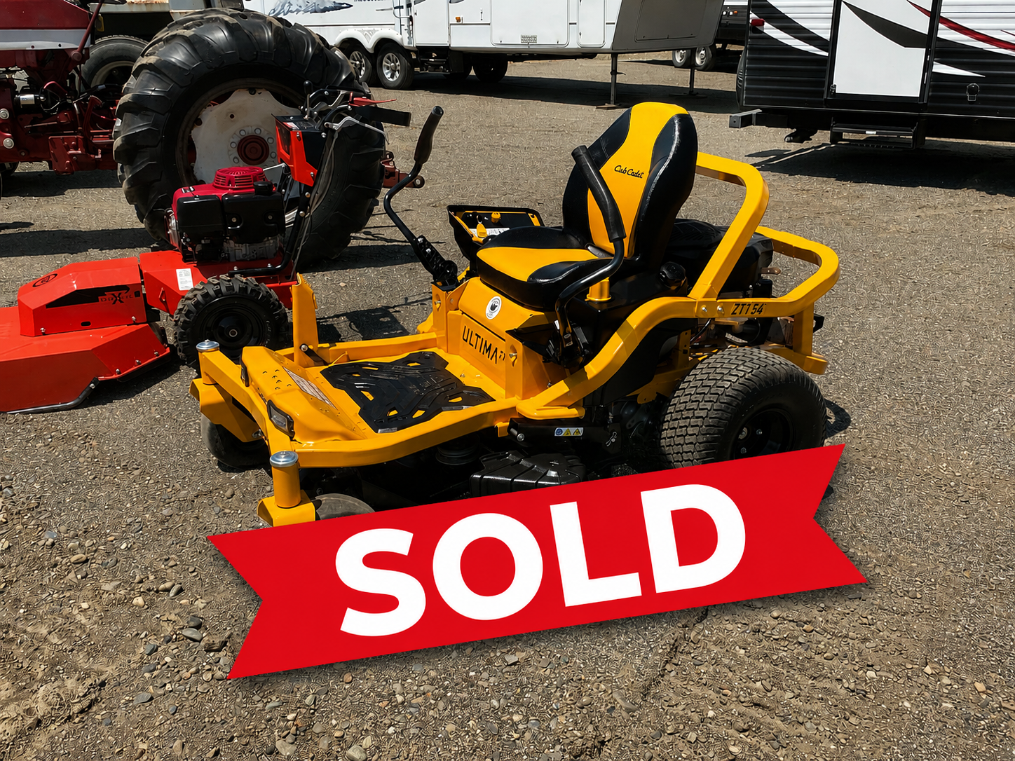 2022 Cub Cadet Ultima ZT1 54" Zero Turn- Like New!