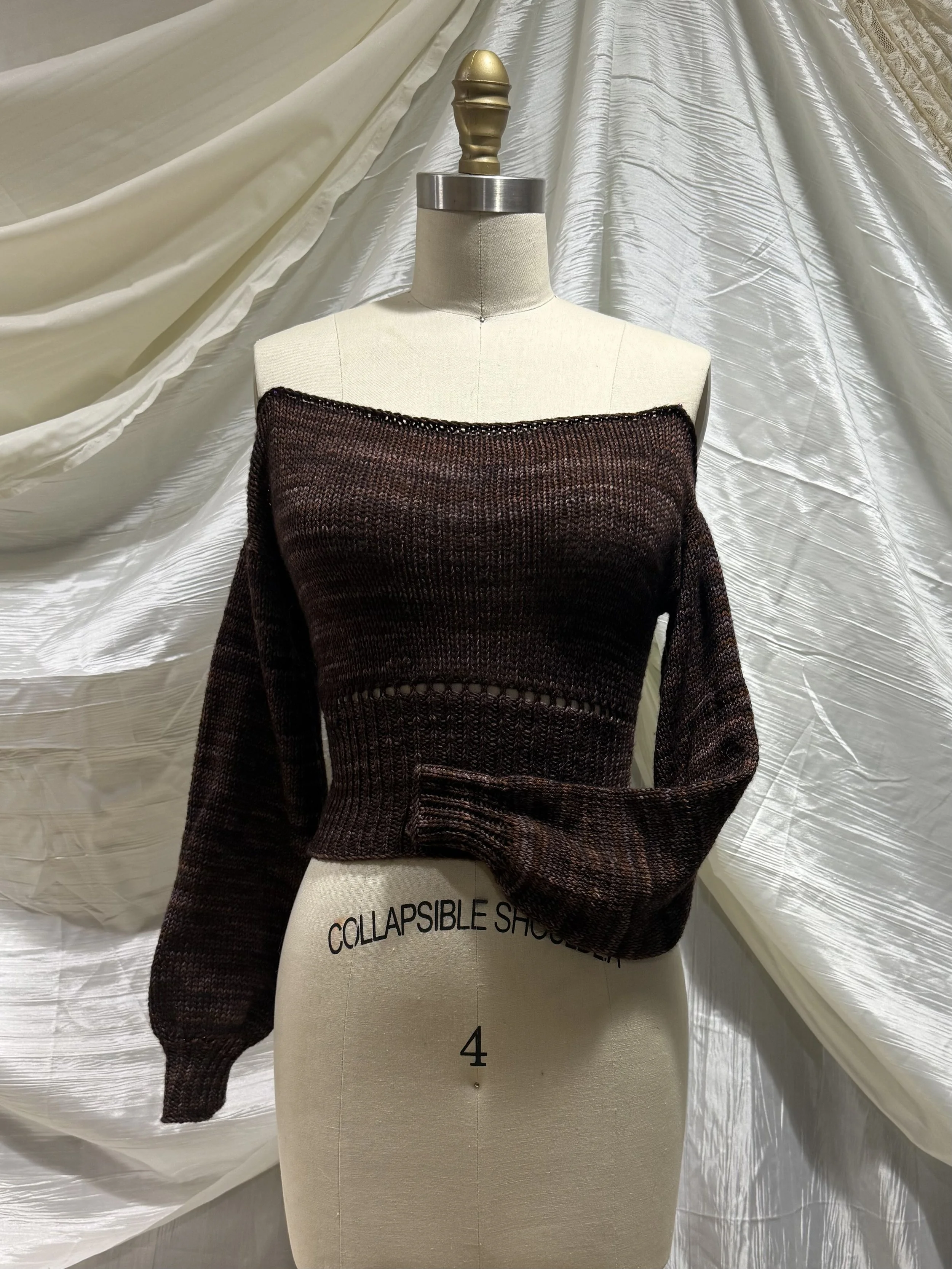 Off Shoulder Sweater