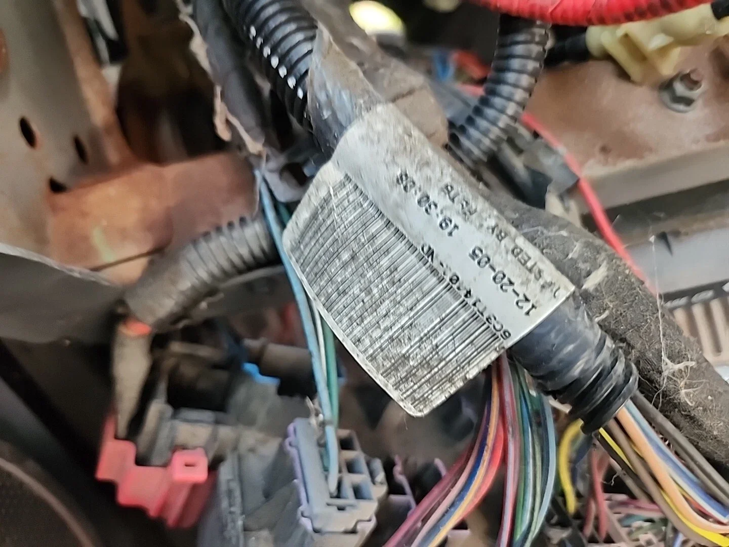 2006 Dash Harness: 2006 Ford Dash Harness F250 F350 6.0 DSL Lariat Crew Cab 6C3T-14401-ND 2005 2007